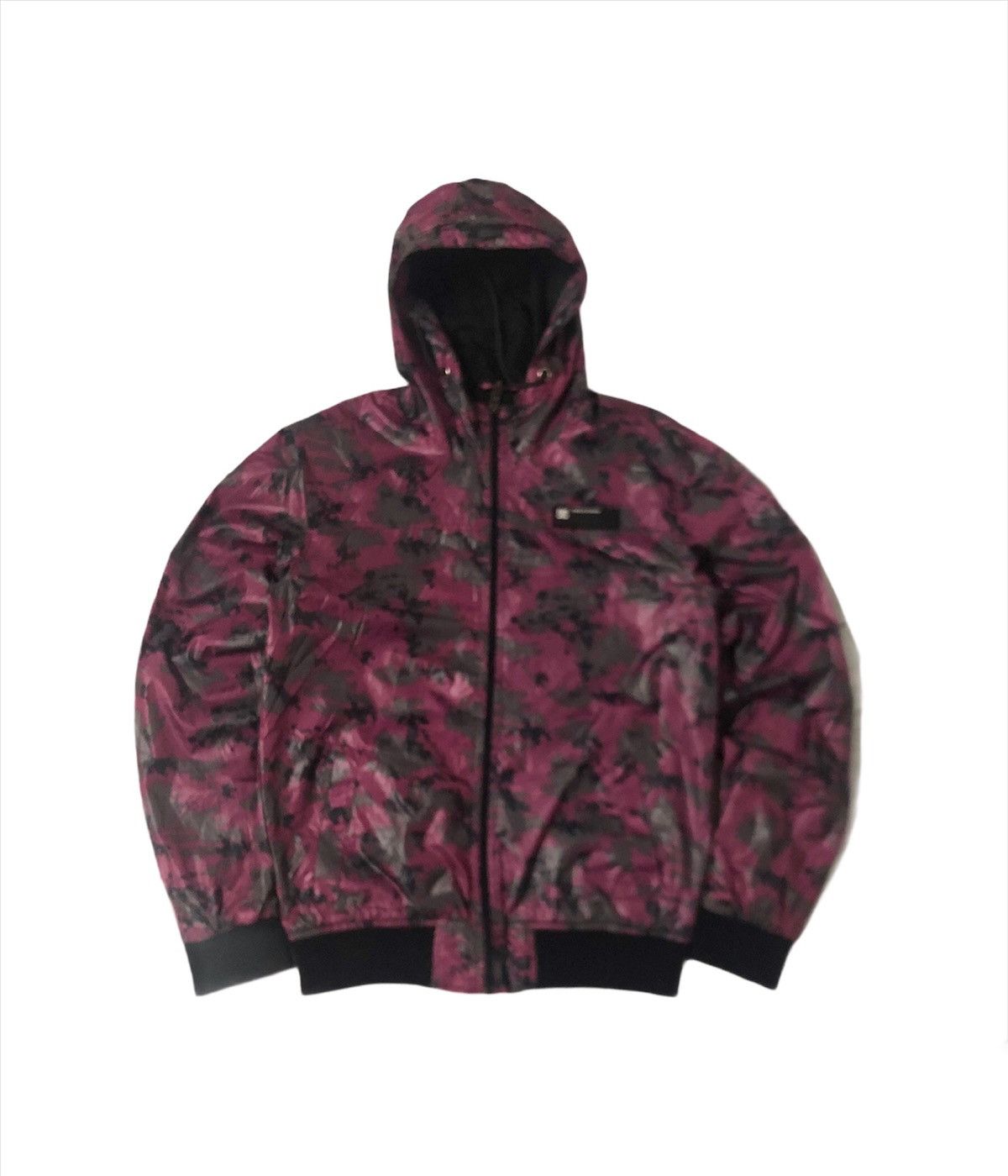 DC × Vintage 🔥Dc Windbreaker Camo Jacket With Hoodies Size US M / EU 48-50 / 2 - 1 Thumbnail