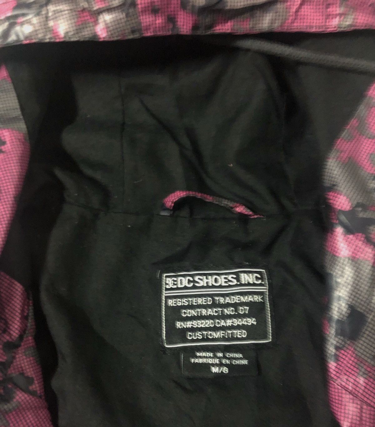 DC × Vintage 🔥Dc Windbreaker Camo Jacket With Hoodies Size US M / EU 48-50 / 2 - 6 Thumbnail
