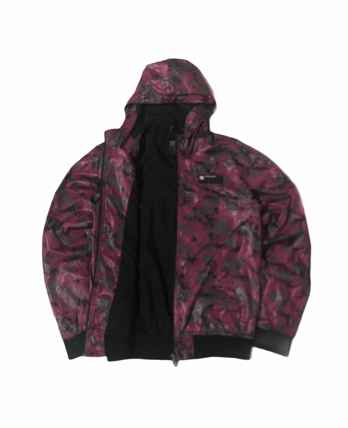 DC × Vintage 🔥Dc Windbreaker Camo Jacket With Hoodies Size US M / EU 48-50 / 2 - 3 Thumbnail
