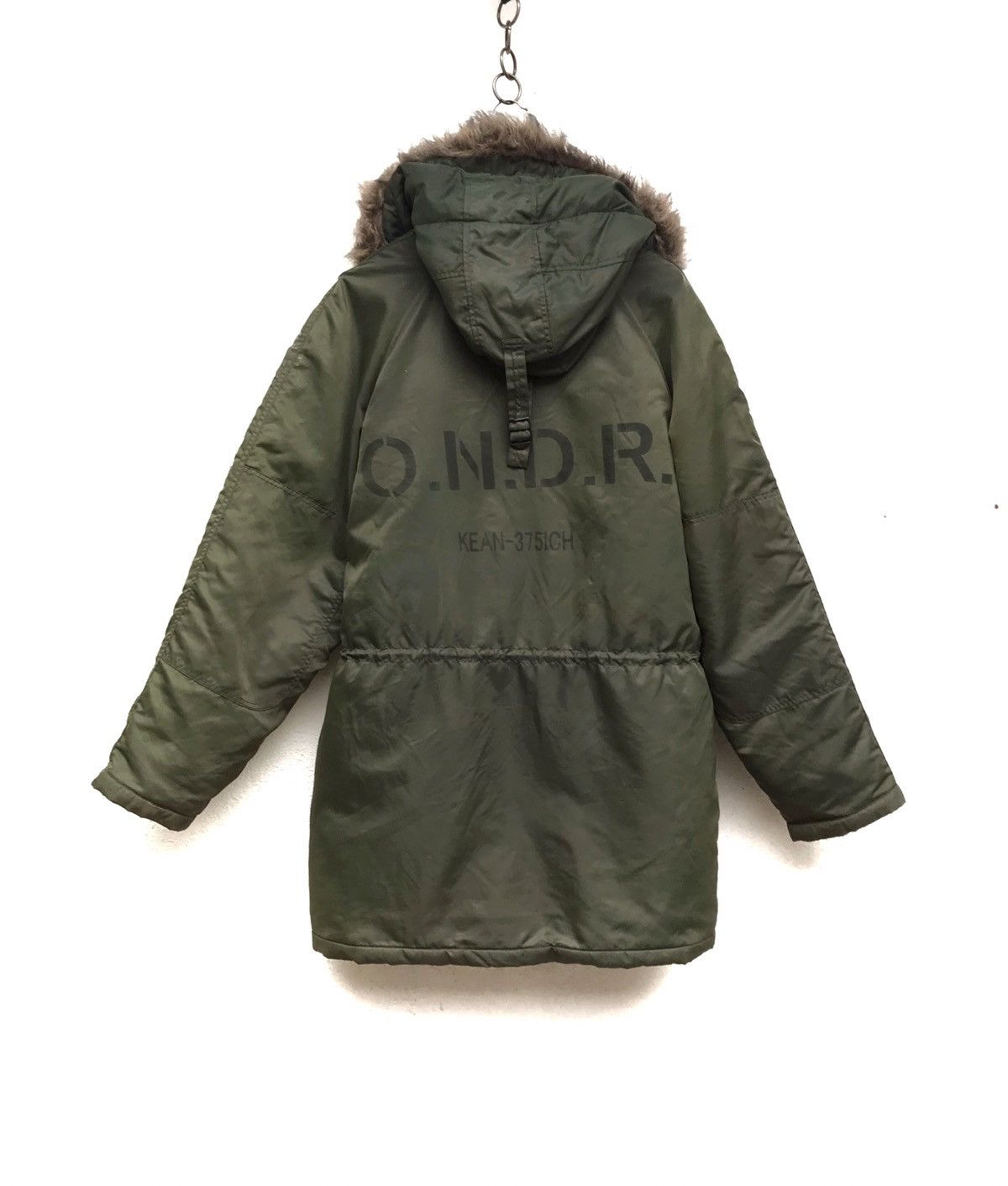 Vintage 🔥Vintage Military 0.N.D.R Winter Jacket With Hoodies Size US L / EU 52-54 / 3 - 2 Thumbnail