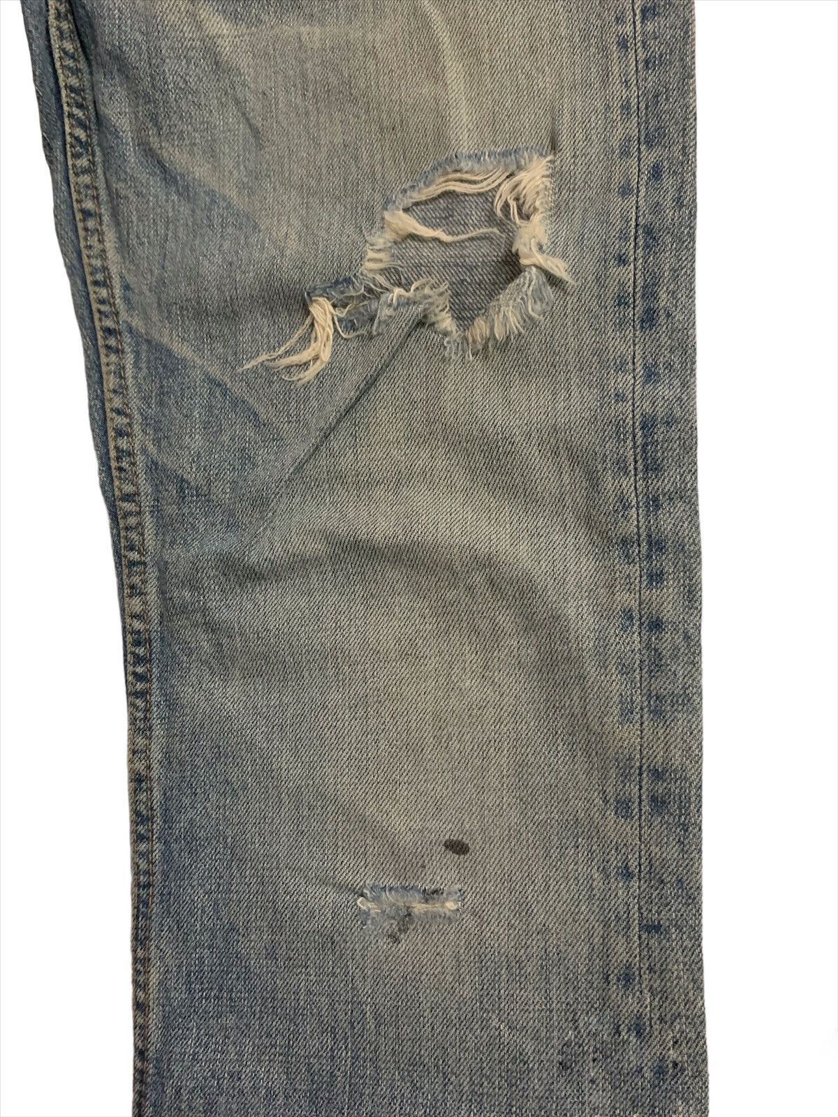 Japanese Brand Alternative Denim Jeans Styles With Button Leg Size US 30 / EU 46 - 7 Thumbnail