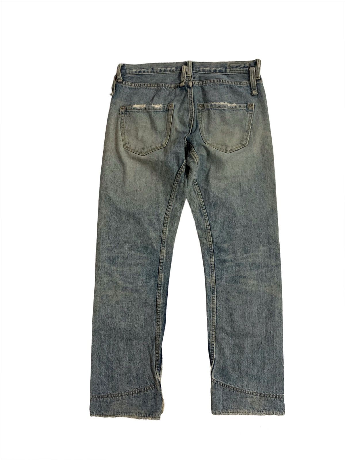 Japanese Brand Alternative Denim Jeans Styles With Button Leg Size US 30 / EU 46 - 2 Thumbnail