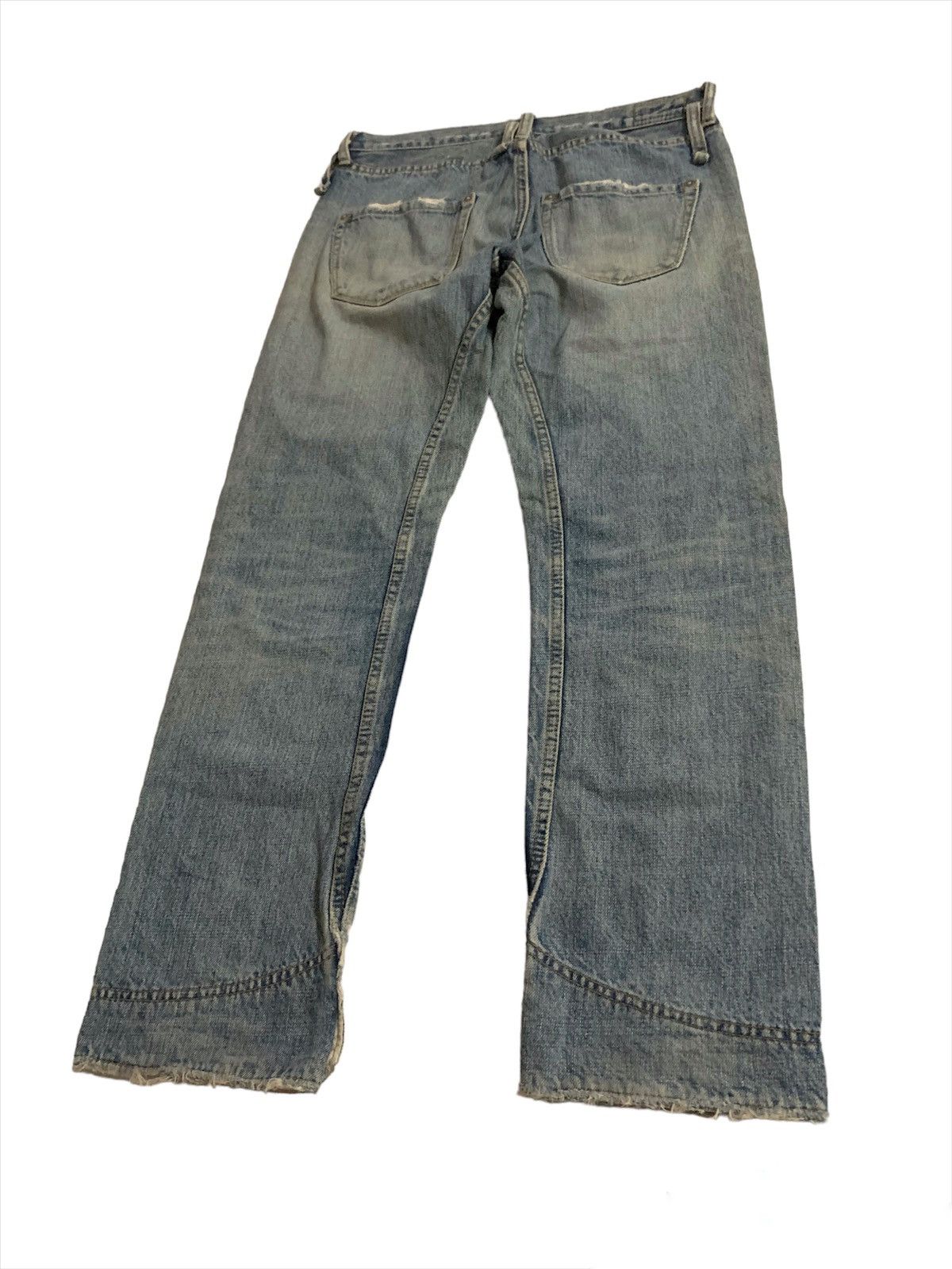Japanese Brand Alternative Denim Jeans Styles With Button Leg Size US 30 / EU 46 - 4 Thumbnail