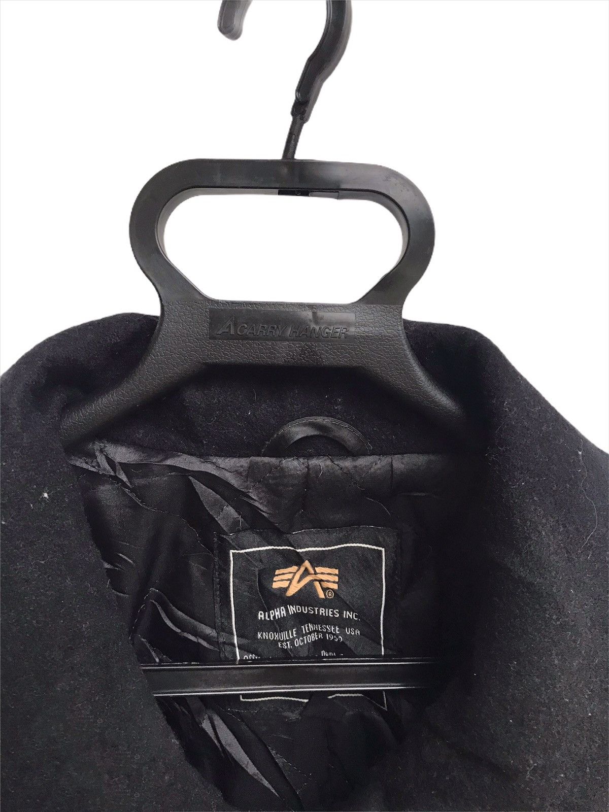 Alpha Industries 🔥Alpha Industries Double Button Wool Jacket Size US L / EU 52-54 / 3 - 3 Thumbnail