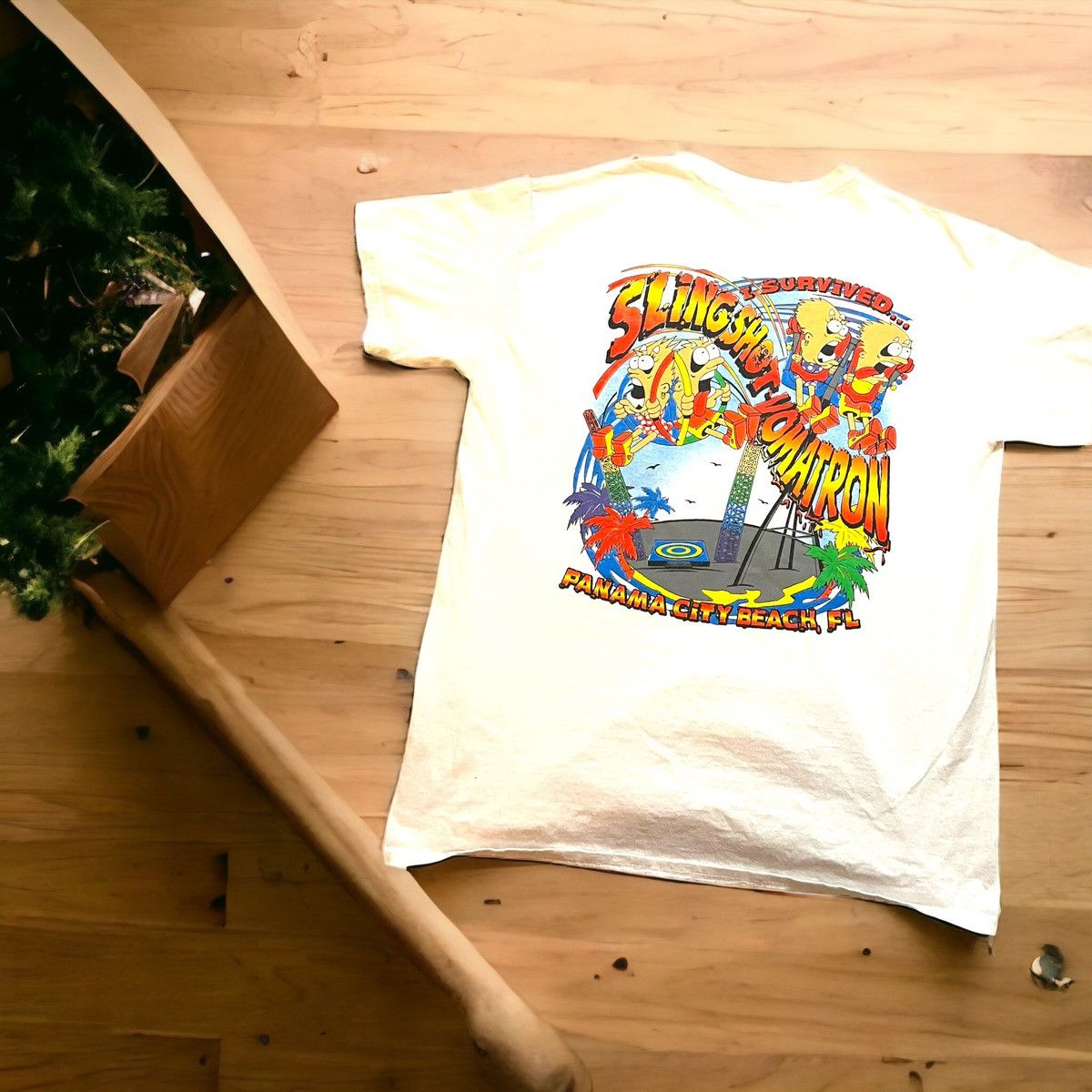 Vintage Vintage Slingshot Vomatron Coaster Crewneck T Shirt Size US L / EU 52-54 / 3 - 1 Thumbnail