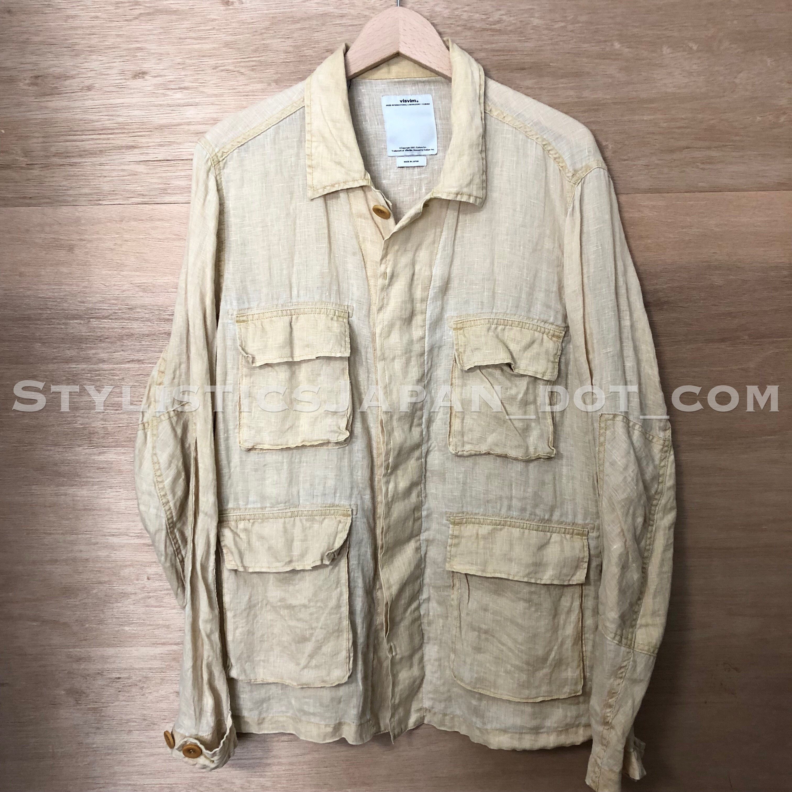 Visvim VISVIM KILGORE JACKET LINEN BEIGE 3 L | Grailed