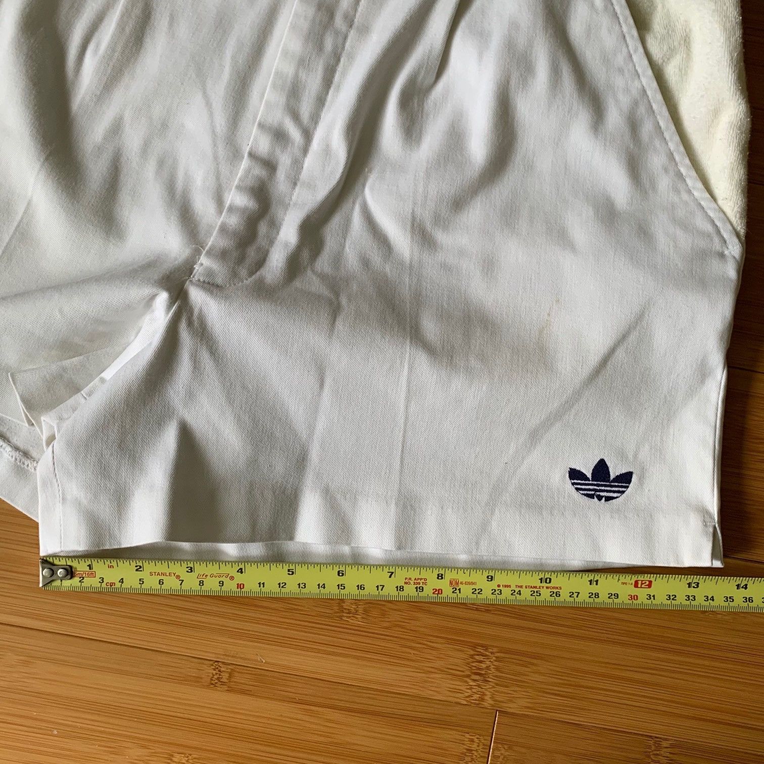 Adidas × Vintage Adidas 70s 80s Tennis Shorts Vintage Trefoil 1980s US36 Size US 36 / EU 52 - 9 Thumbnail