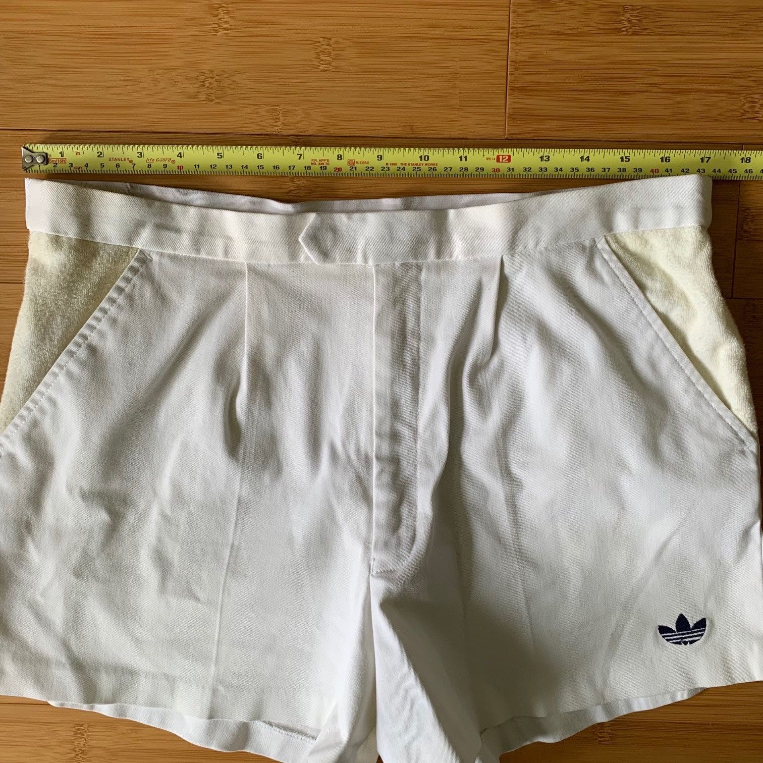 Adidas × Vintage Adidas 70s 80s Tennis Shorts Vintage Trefoil 1980s US36 Size US 36 / EU 52 - 7 Thumbnail