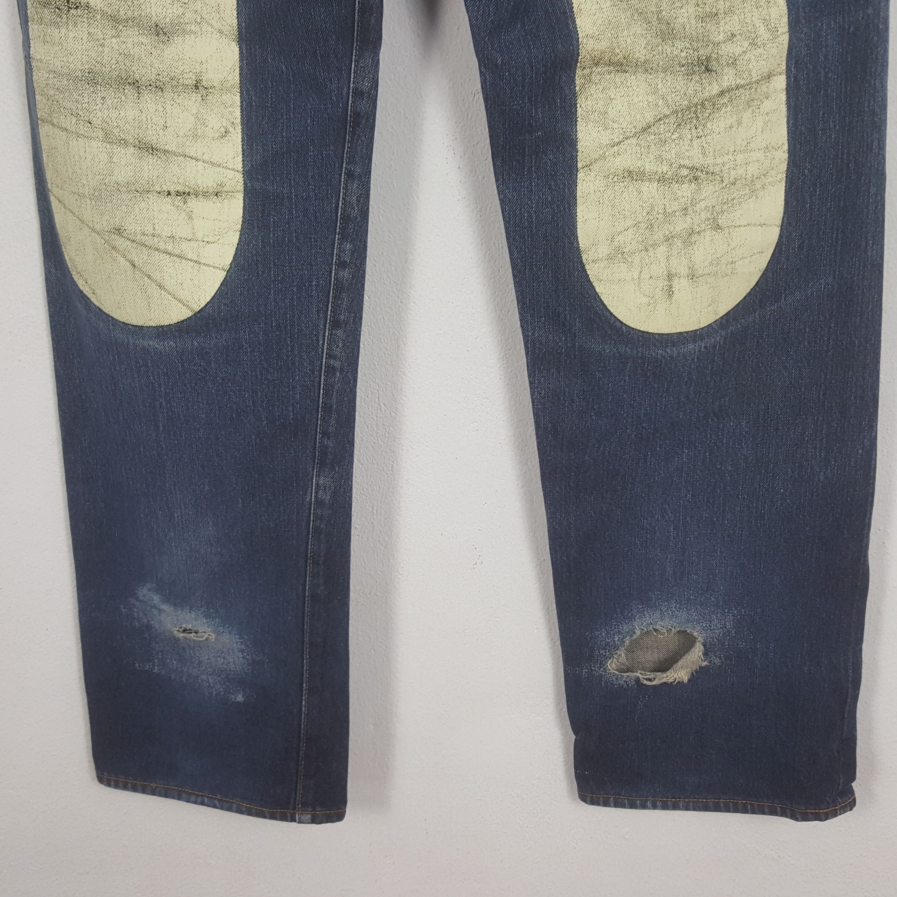 Evisu × Japanese Brand × Vintage Vintage Evisu Japan Selvedge Daicock Denim Jeans Size US 35 - 3 Thumbnail