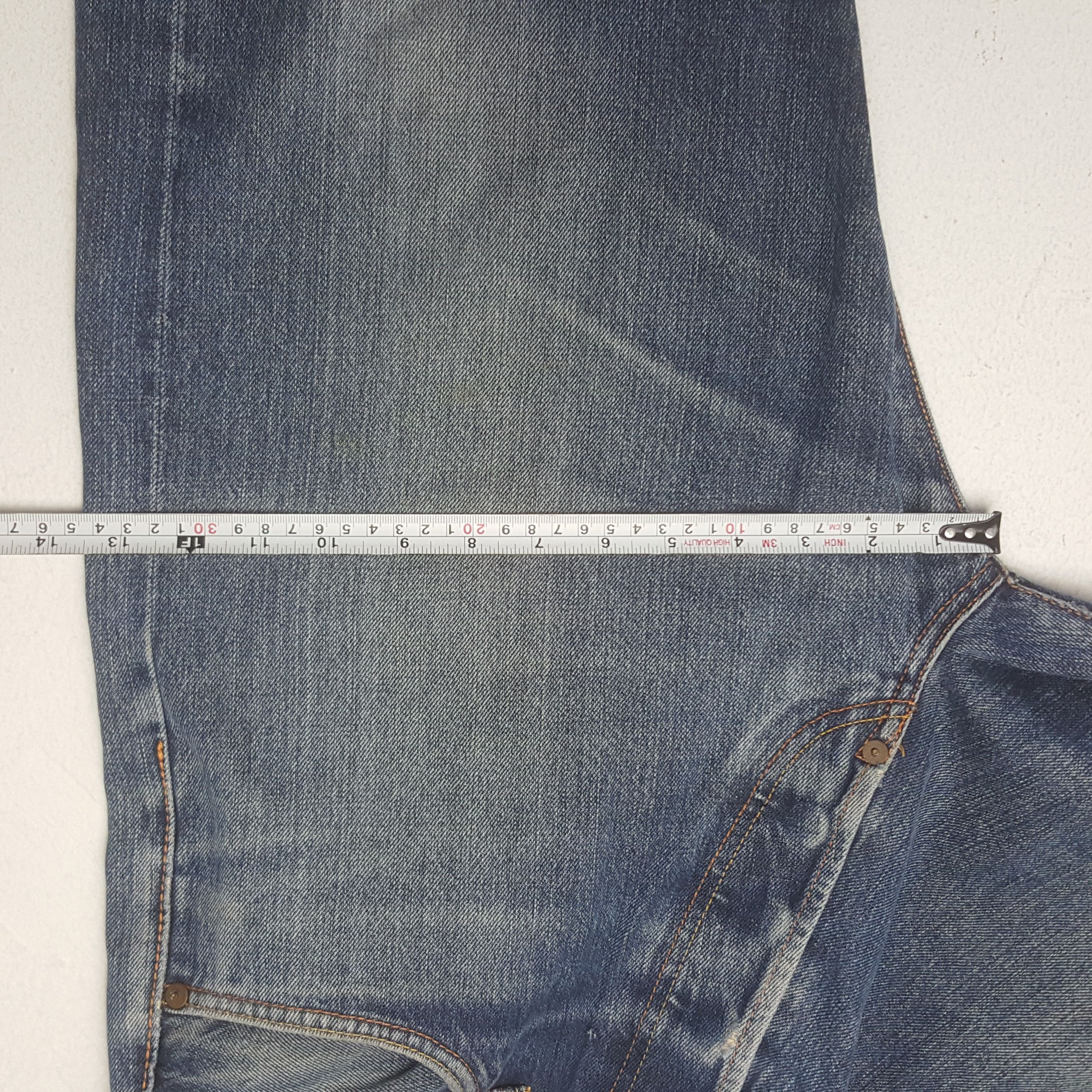 Evisu × Japanese Brand × Vintage Vintage Evisu Japan Selvedge Daicock Denim Jeans Size US 35 - 9 Thumbnail