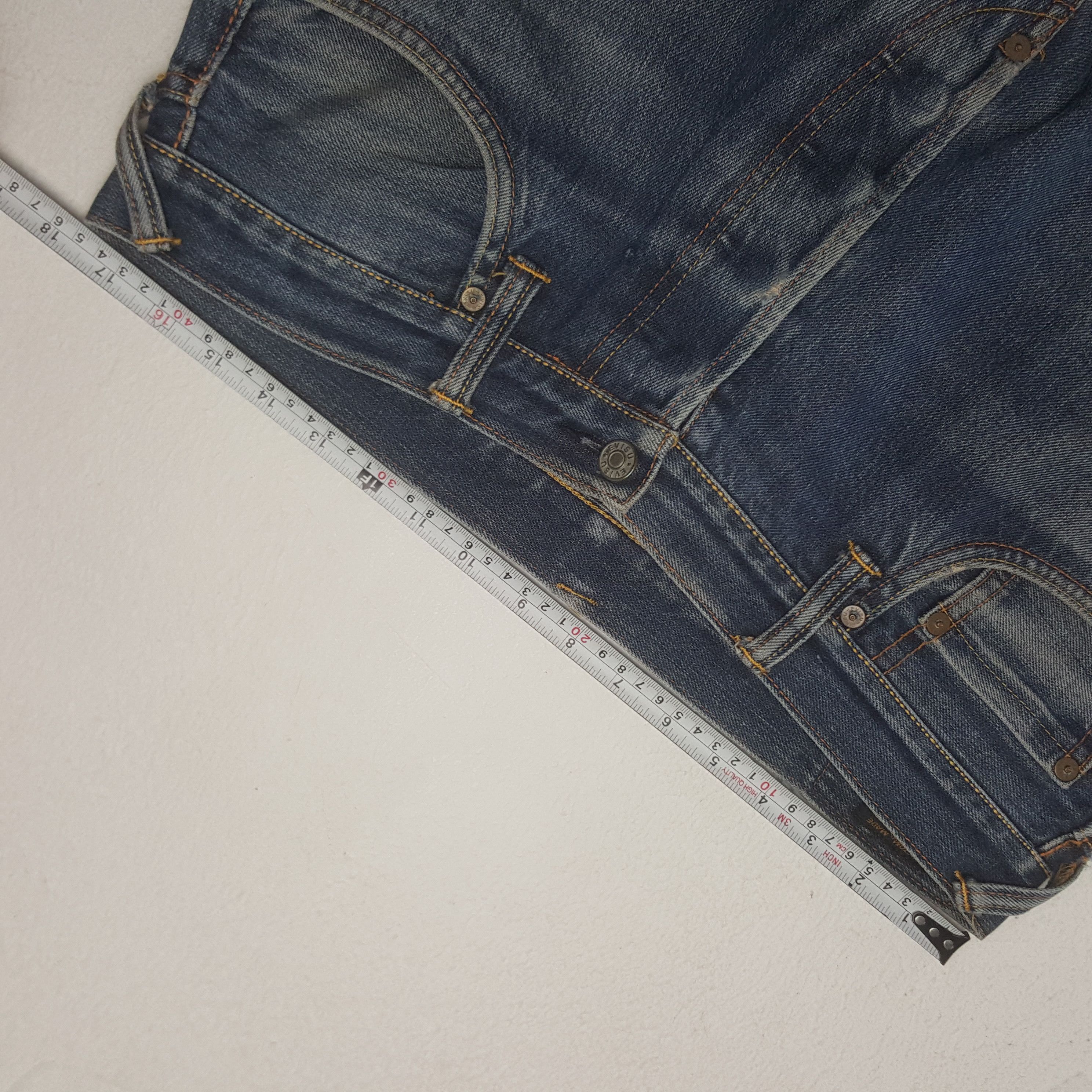 Evisu × Japanese Brand × Vintage Vintage Evisu Japan Selvedge Daicock Denim Jeans Size US 35 - 7 Thumbnail