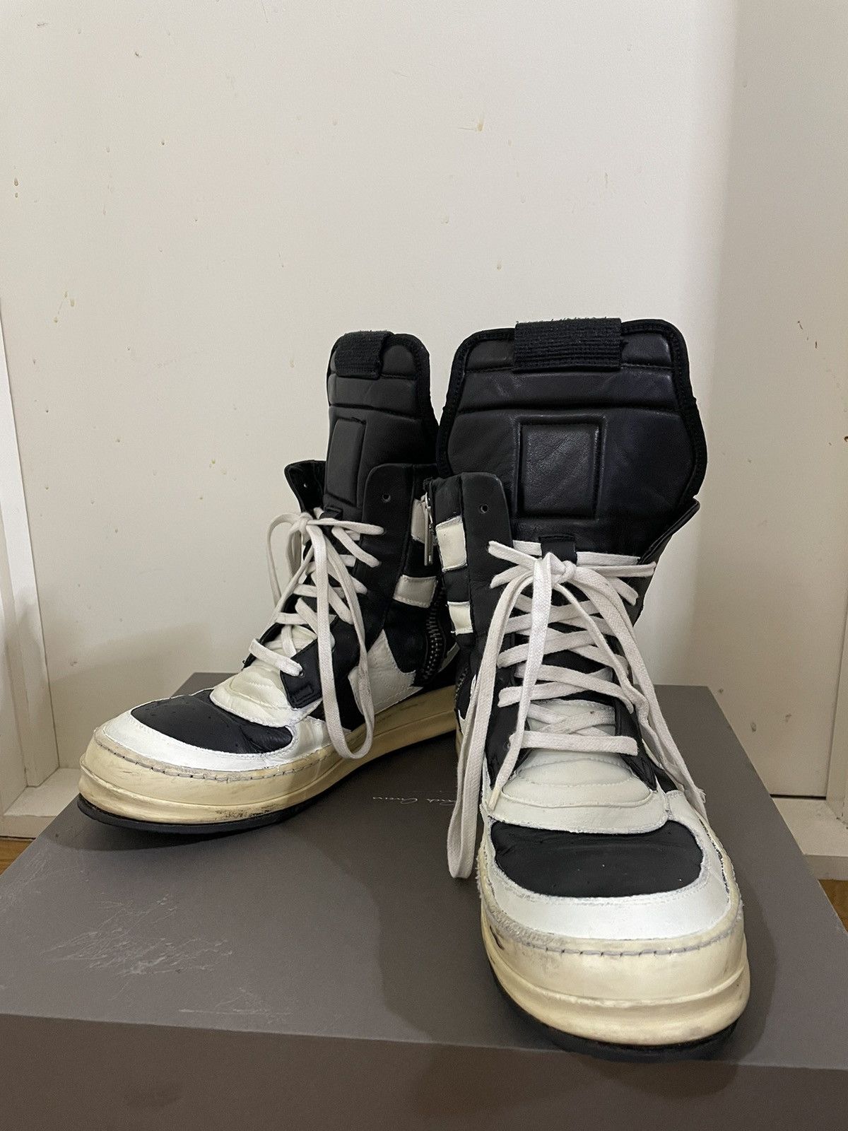Rick owens dunks white clearance