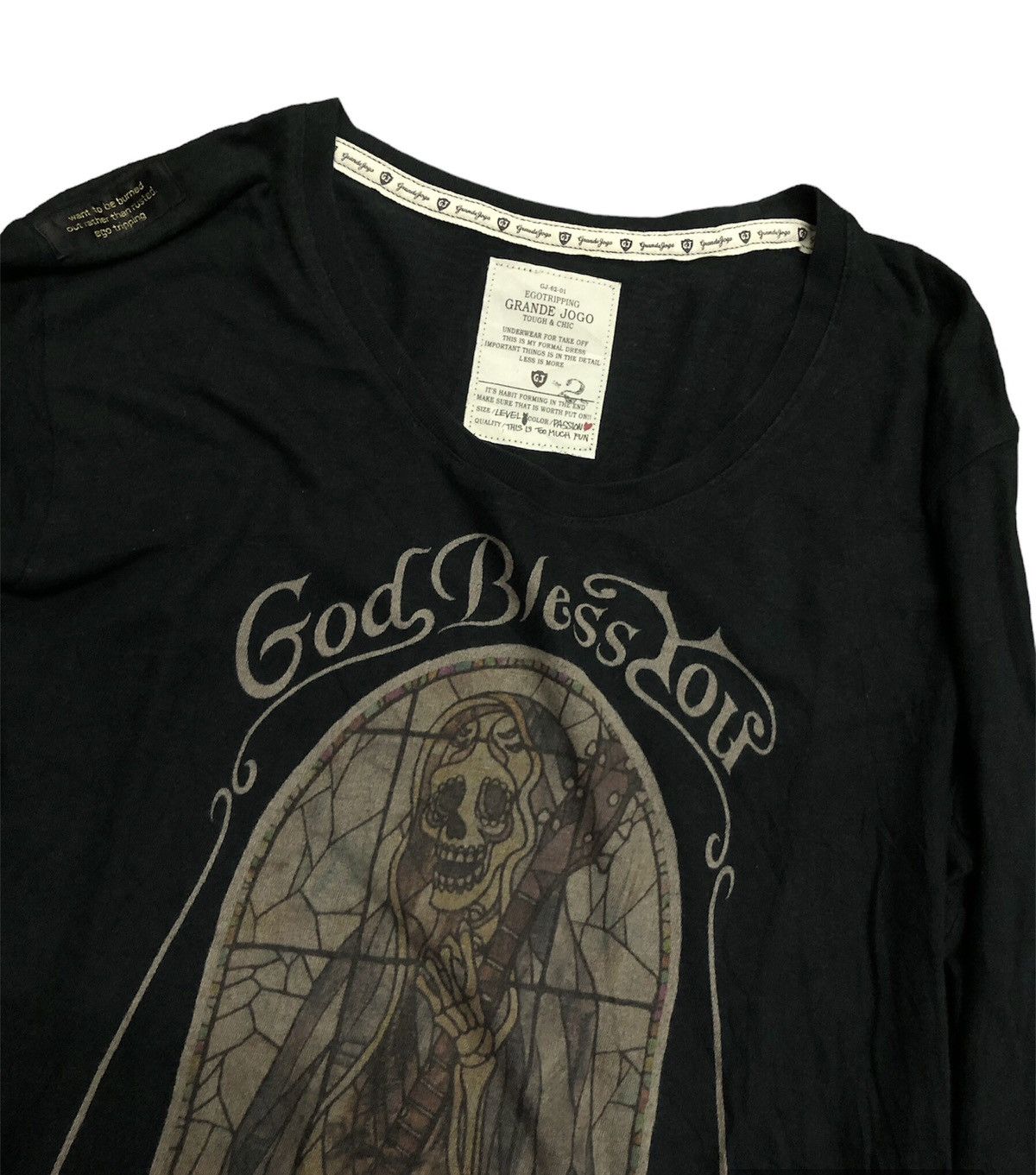 Ego Tripping × Japanese Brand Ego Tripping Grande Jogo Long Sleeve TShirt Size US M / EU 48-50 / 2 - 20 Thumbnail