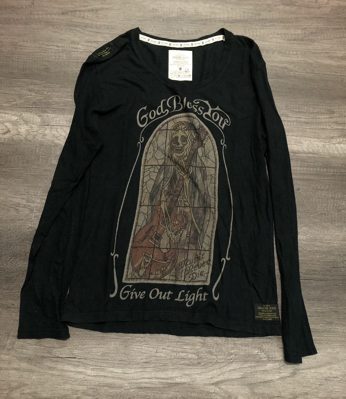 Ego Tripping × Japanese Brand Ego Tripping Grande Jogo Long Sleeve TShirt Size US M / EU 48-50 / 2 - 8 Thumbnail