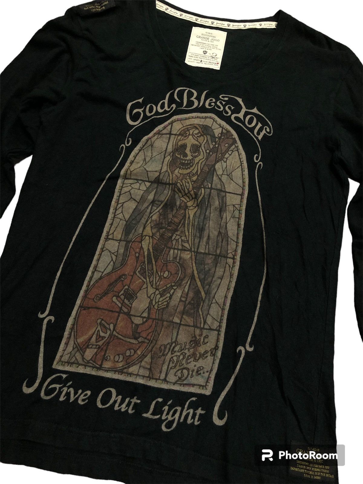 Ego Tripping × Japanese Brand Ego Tripping Grande Jogo Long Sleeve TShirt Size US M / EU 48-50 / 2 - 13 Thumbnail