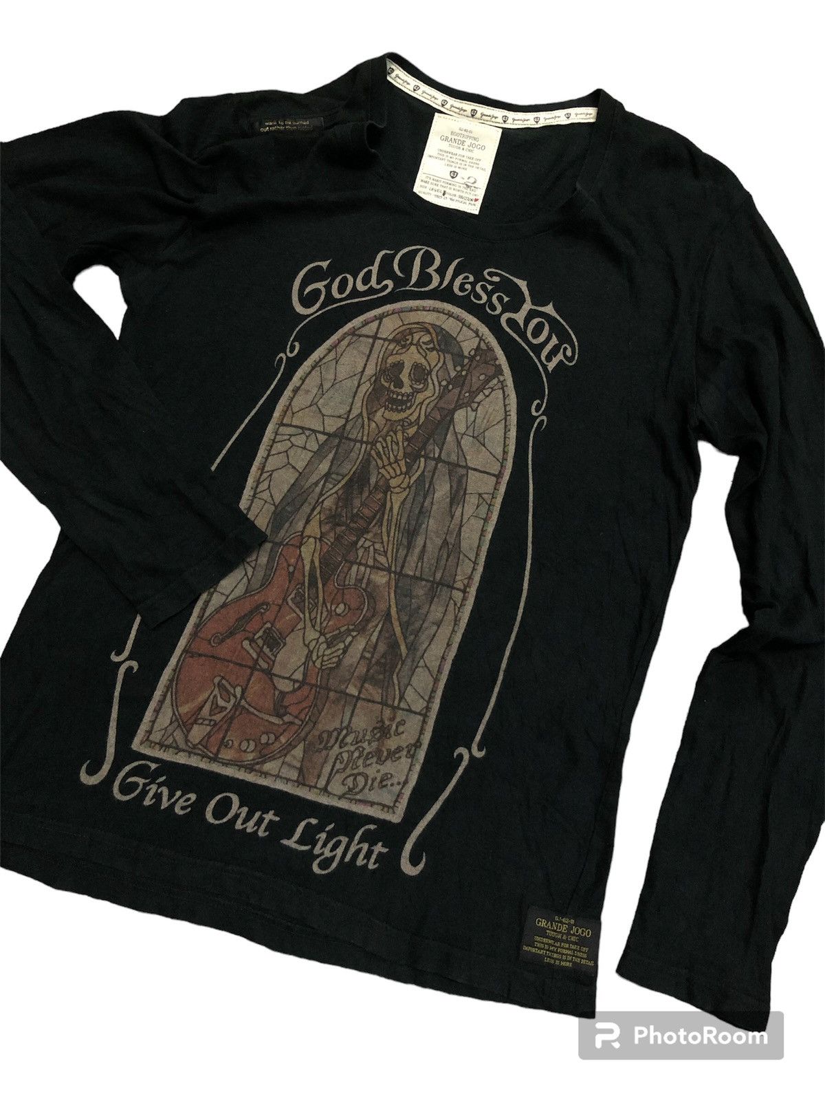 Ego Tripping × Japanese Brand Ego Tripping Grande Jogo Long Sleeve TShirt Size US M / EU 48-50 / 2 - 17 Thumbnail