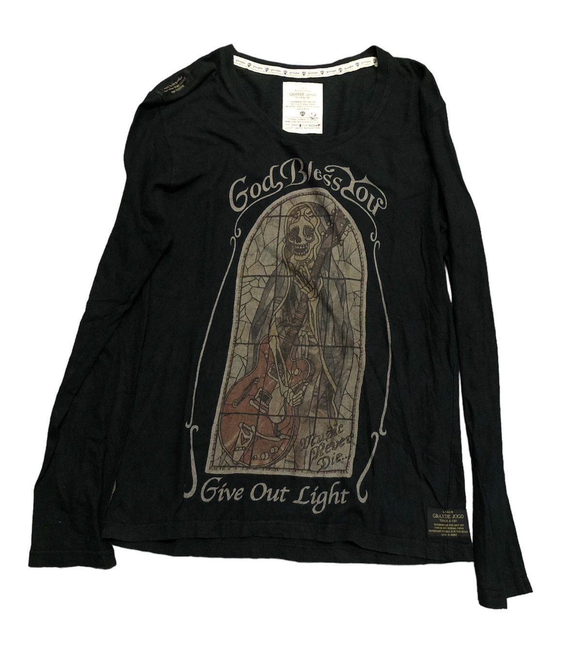 Ego Tripping × Japanese Brand Ego Tripping Grande Jogo Long Sleeve TShirt Size US M / EU 48-50 / 2 - 19 Thumbnail
