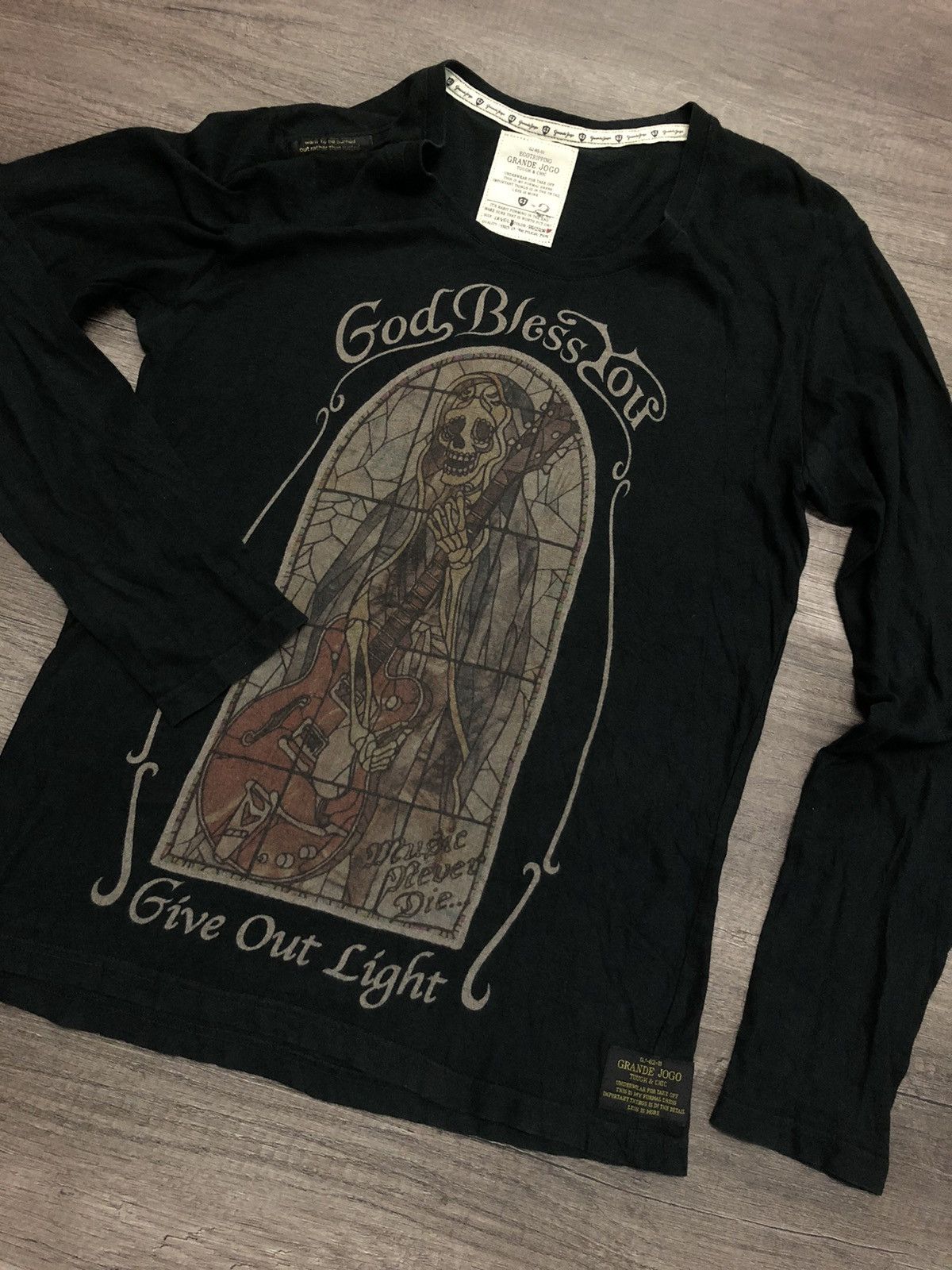Ego Tripping × Japanese Brand Ego Tripping Grande Jogo Long Sleeve TShirt Size US M / EU 48-50 / 2 - 5 Thumbnail