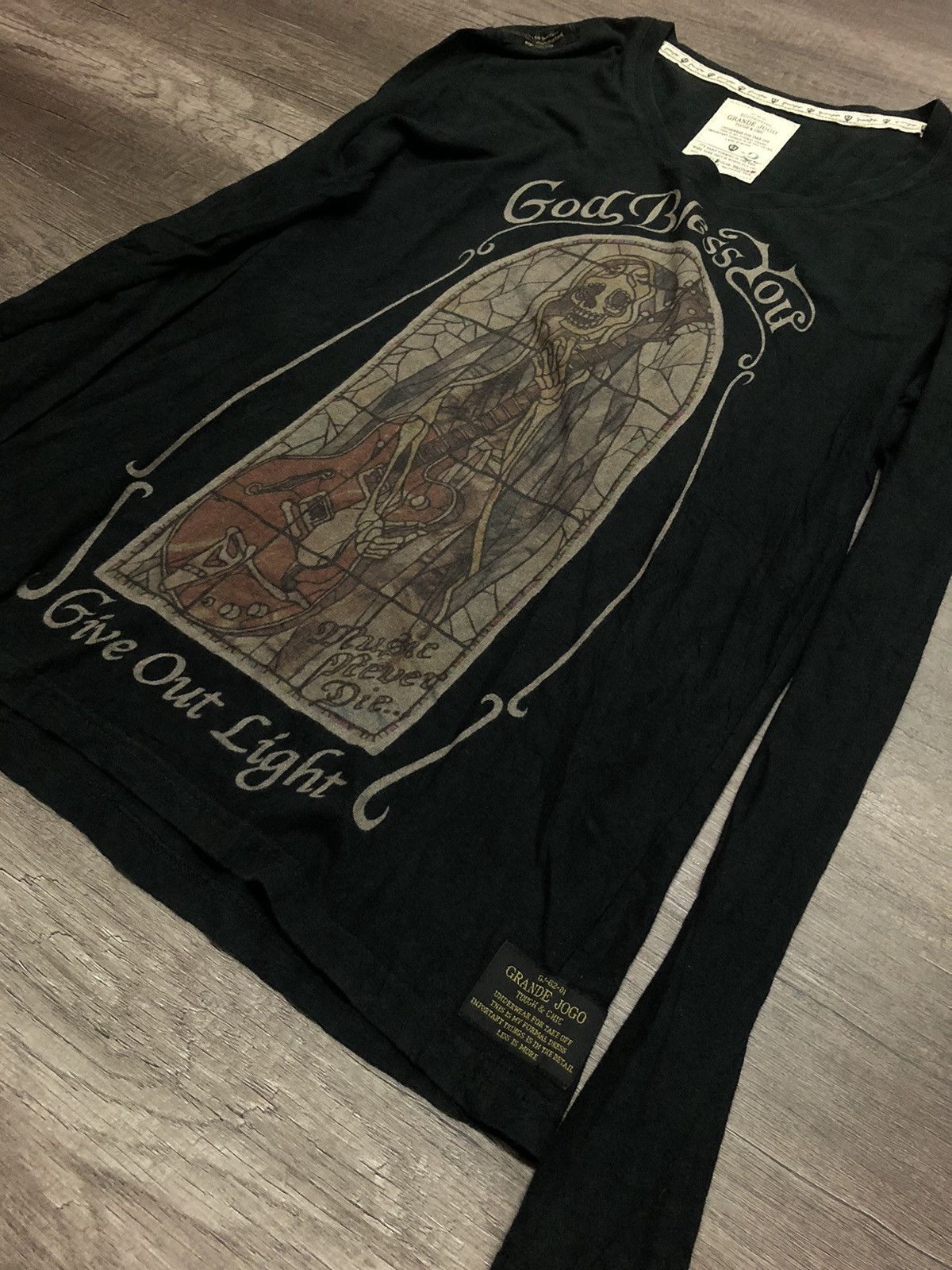 Ego Tripping × Japanese Brand Ego Tripping Grande Jogo Long Sleeve TShirt Size US M / EU 48-50 / 2 - 10 Thumbnail