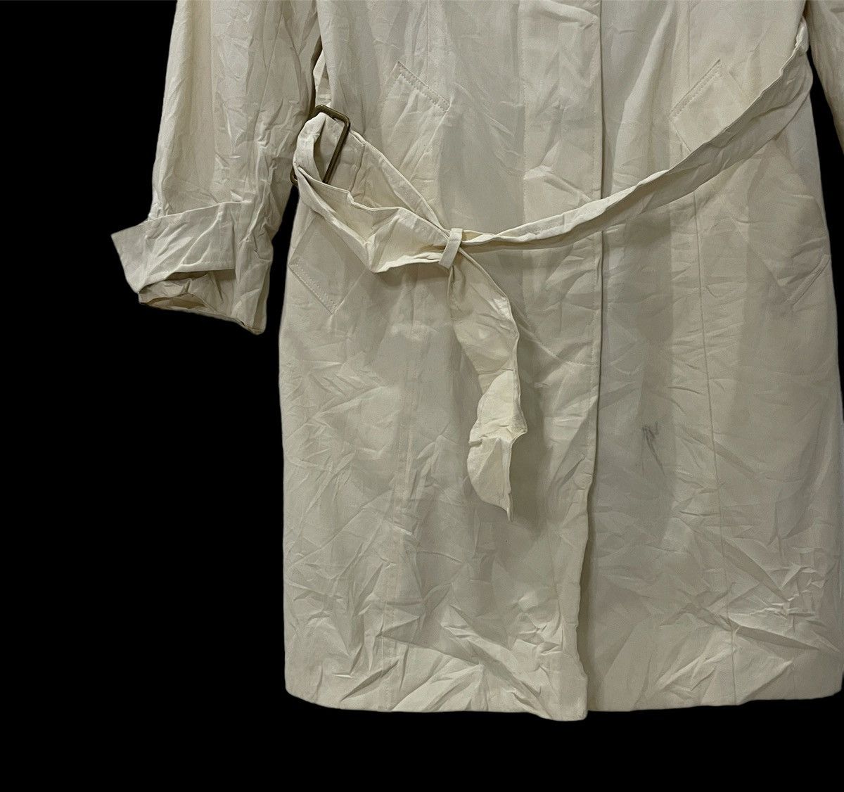 Burberry Vintage 90s Burberry’s Trench Coat Jacket Size L / US 10 / IT 46 - 3 Thumbnail