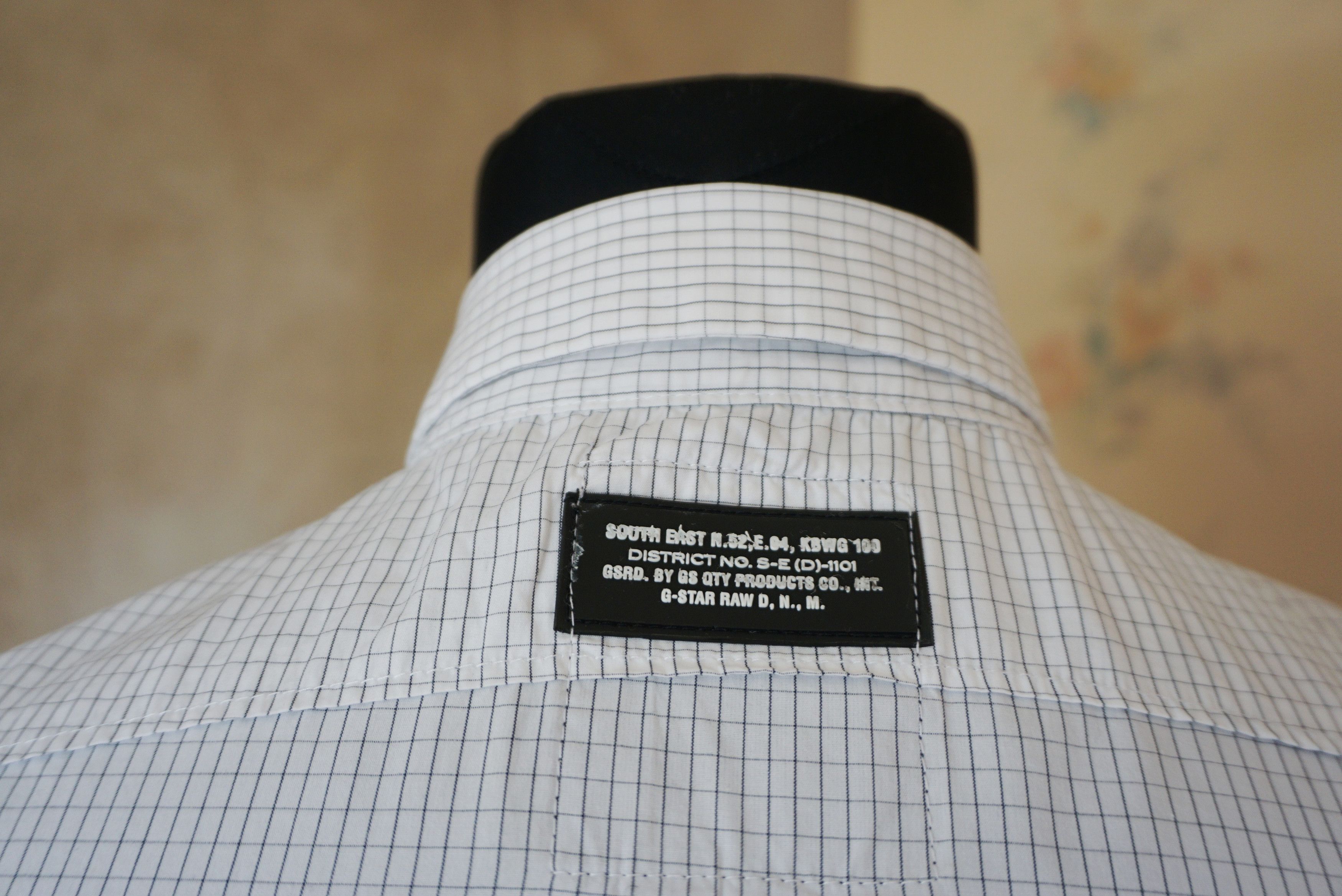 G-Star G-STAR Raw XXL 2XL checked shirt slim fit 3D casual denim Size US XXL / EU 58 / 5 - 12 Thumbnail