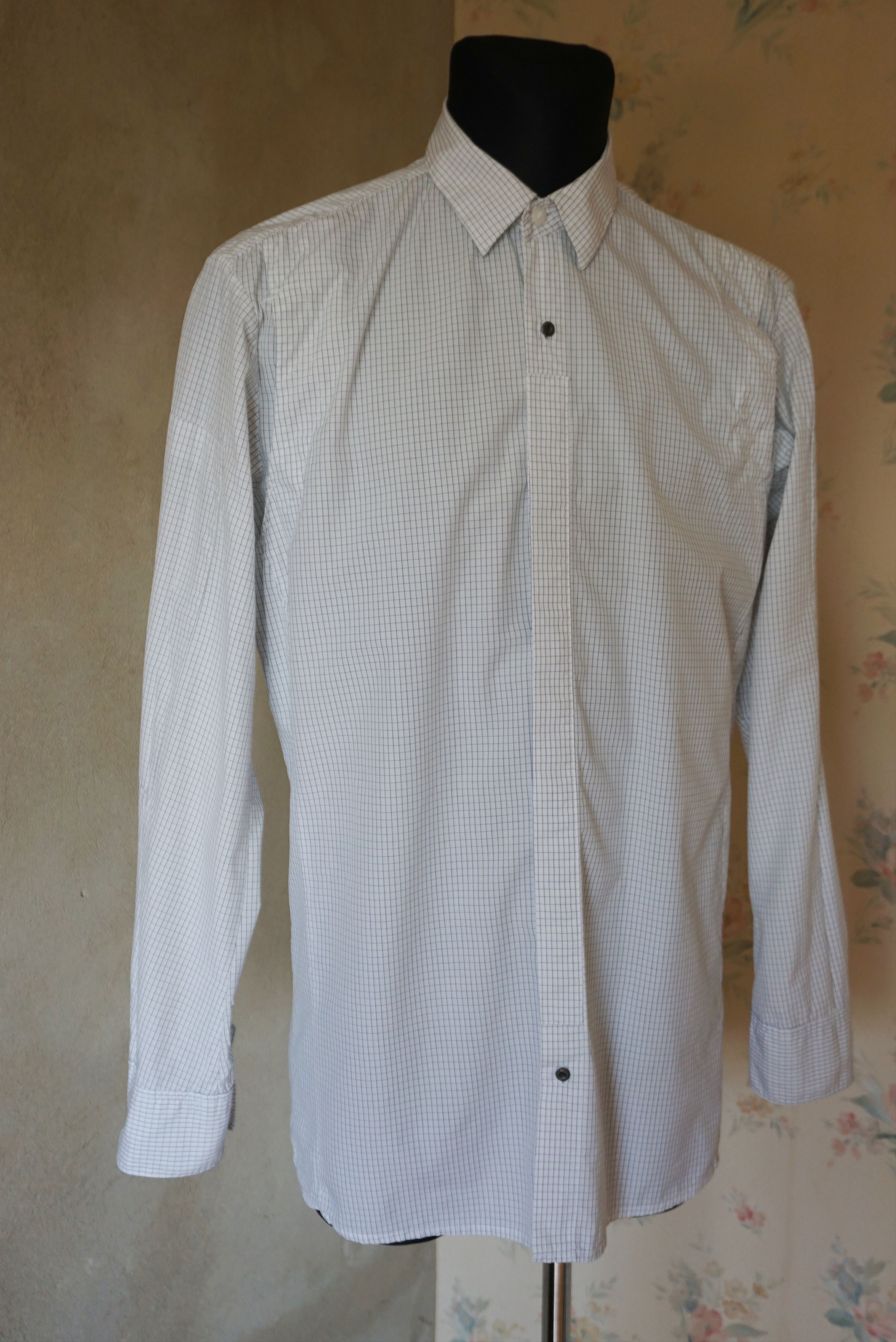 G-Star G-STAR Raw XXL 2XL checked shirt slim fit 3D casual denim Size US XXL / EU 58 / 5 - 5 Thumbnail