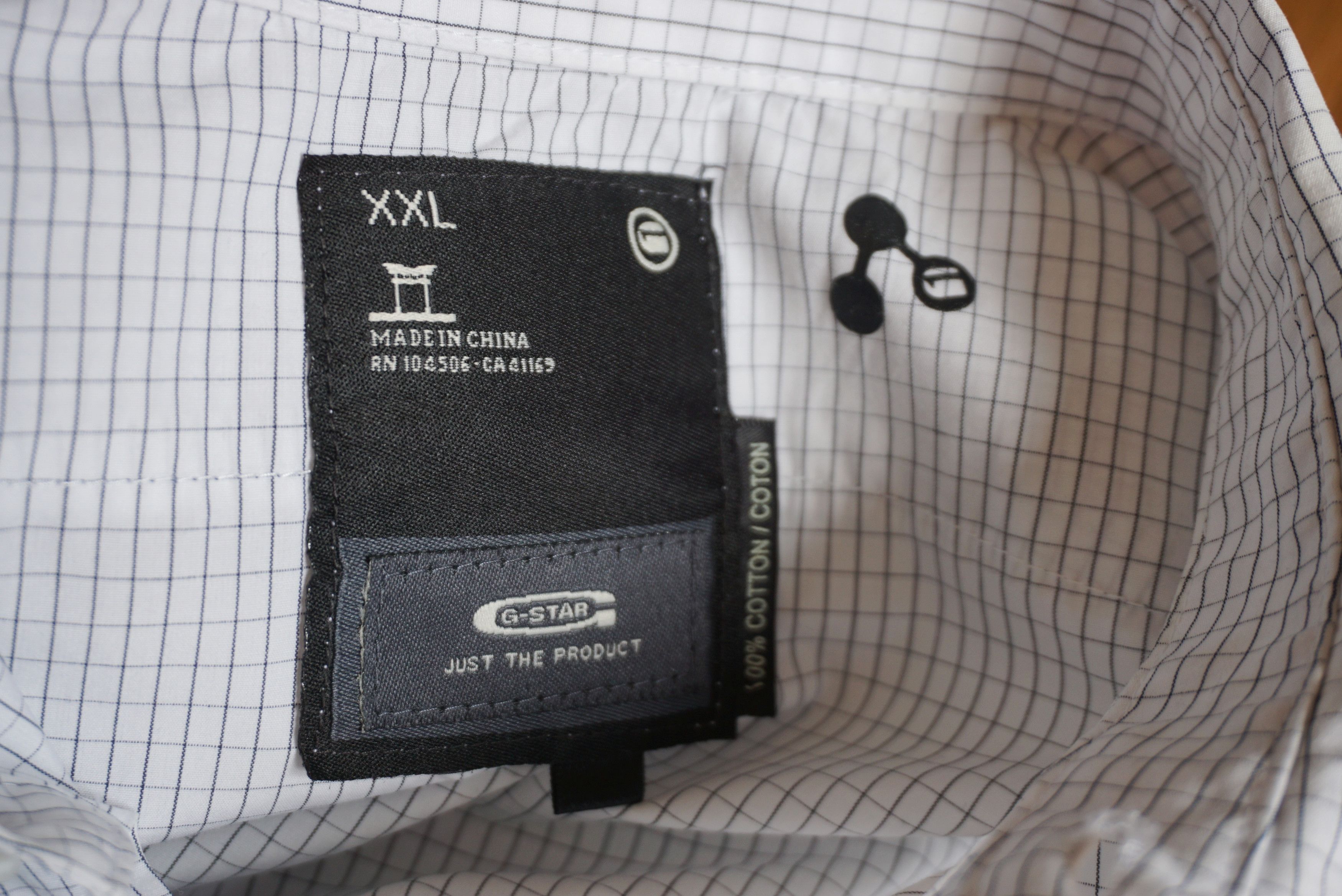 G-Star G-STAR Raw XXL 2XL checked shirt slim fit 3D casual denim Size US XXL / EU 58 / 5 - 19 Thumbnail