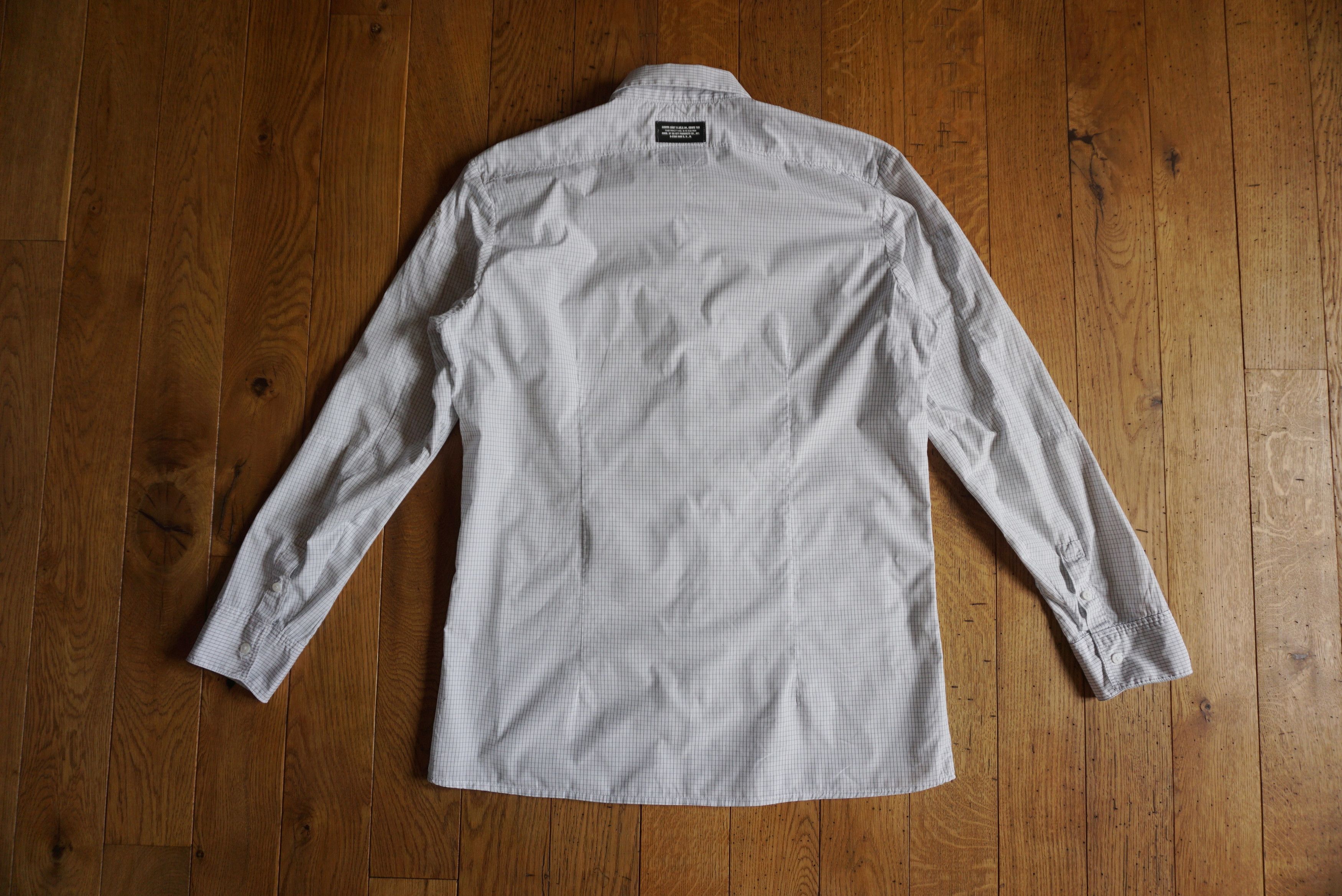 G-Star G-STAR Raw XXL 2XL checked shirt slim fit 3D casual denim Size US XXL / EU 58 / 5 - 20 Thumbnail