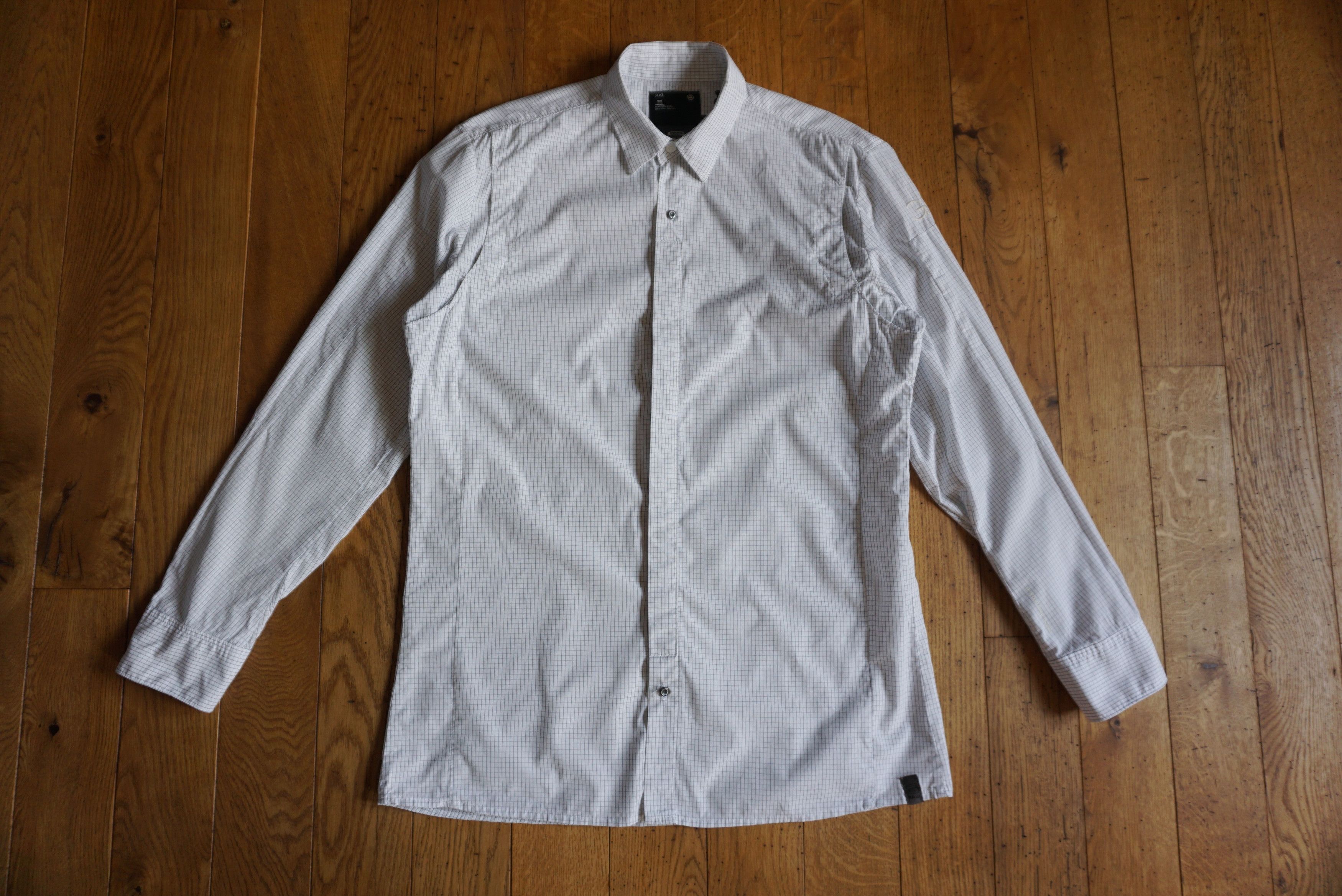 G-Star G-STAR Raw XXL 2XL checked shirt slim fit 3D casual denim Size US XXL / EU 58 / 5 - 18 Thumbnail
