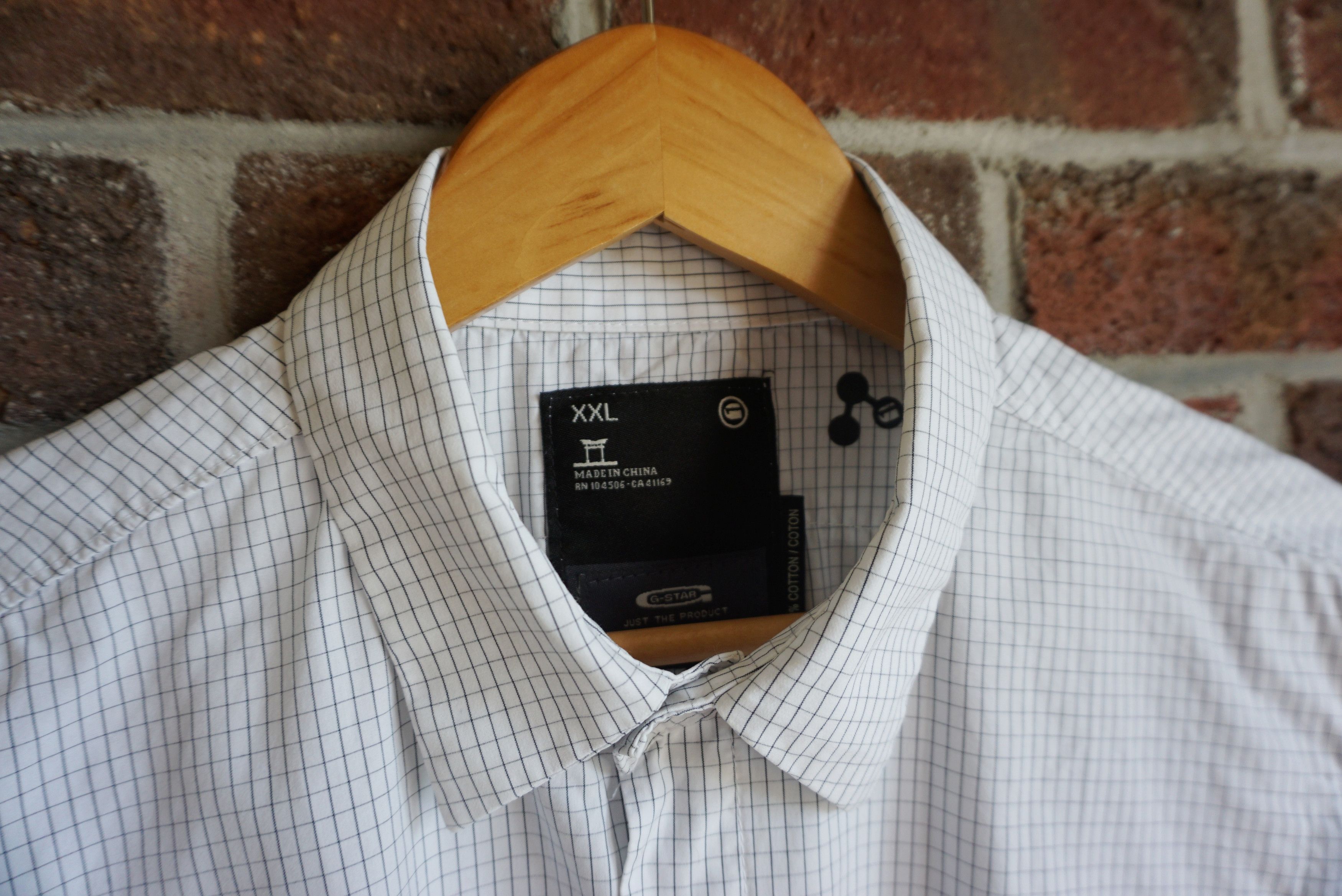 G-Star G-STAR Raw XXL 2XL checked shirt slim fit 3D casual denim Size US XXL / EU 58 / 5 - 16 Thumbnail