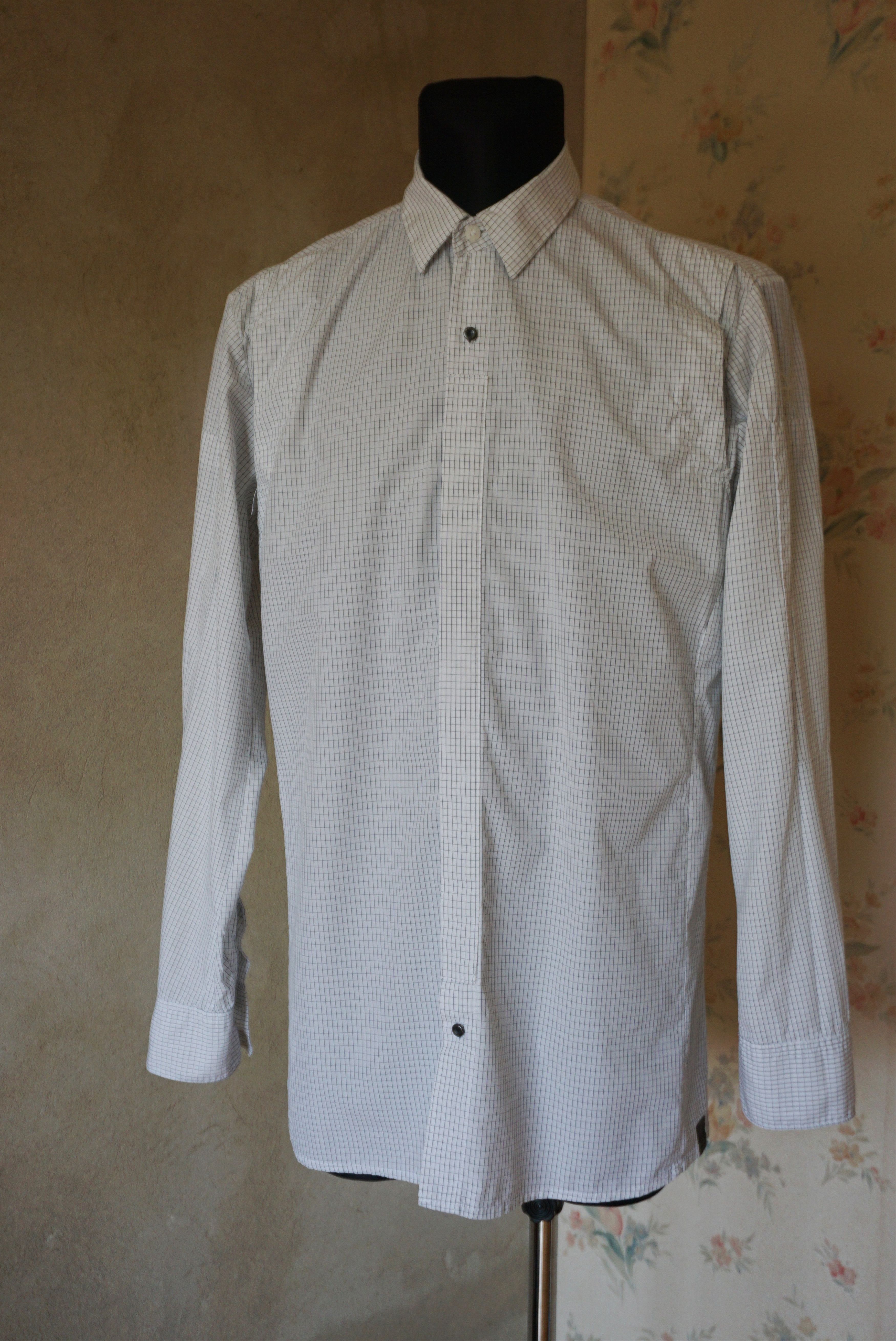 G-Star G-STAR Raw XXL 2XL checked shirt slim fit 3D casual denim Size US XXL / EU 58 / 5 - 4 Thumbnail