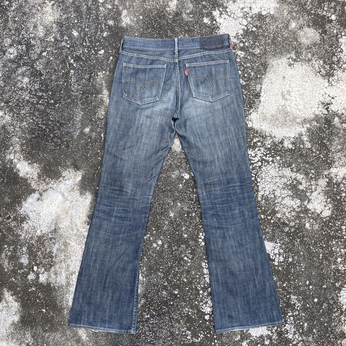Levi's Vintage Levis Reloop Unisex Flare Denim Jeans Size 32" / US 10 / IT 46 - 7 Thumbnail