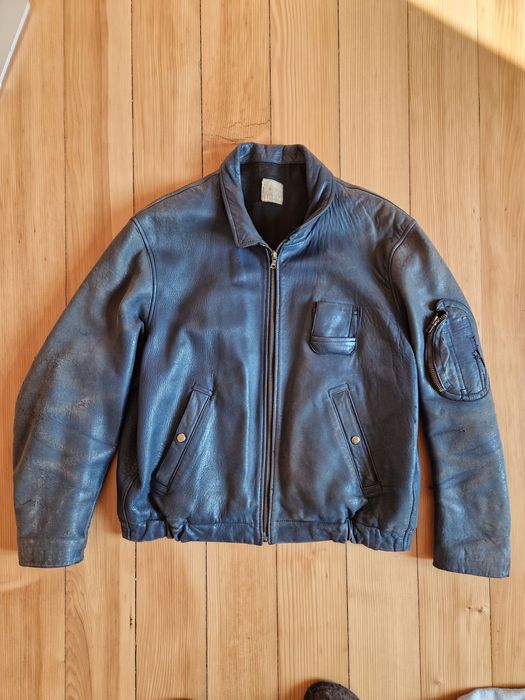 Vintage 70's french aviator jacket | Grailed