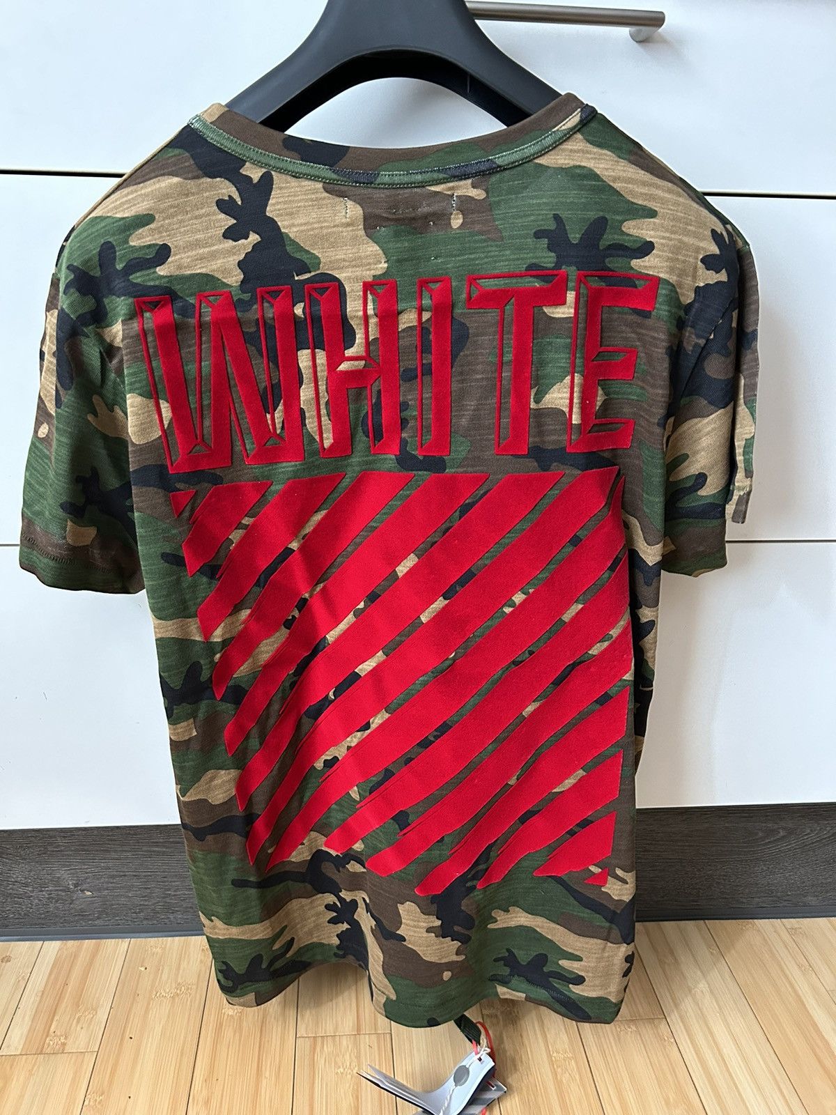 Off-White OFF-WHITE Camo tee size M brand new Size US M / EU 48-50 / 2 - 1 Thumbnail