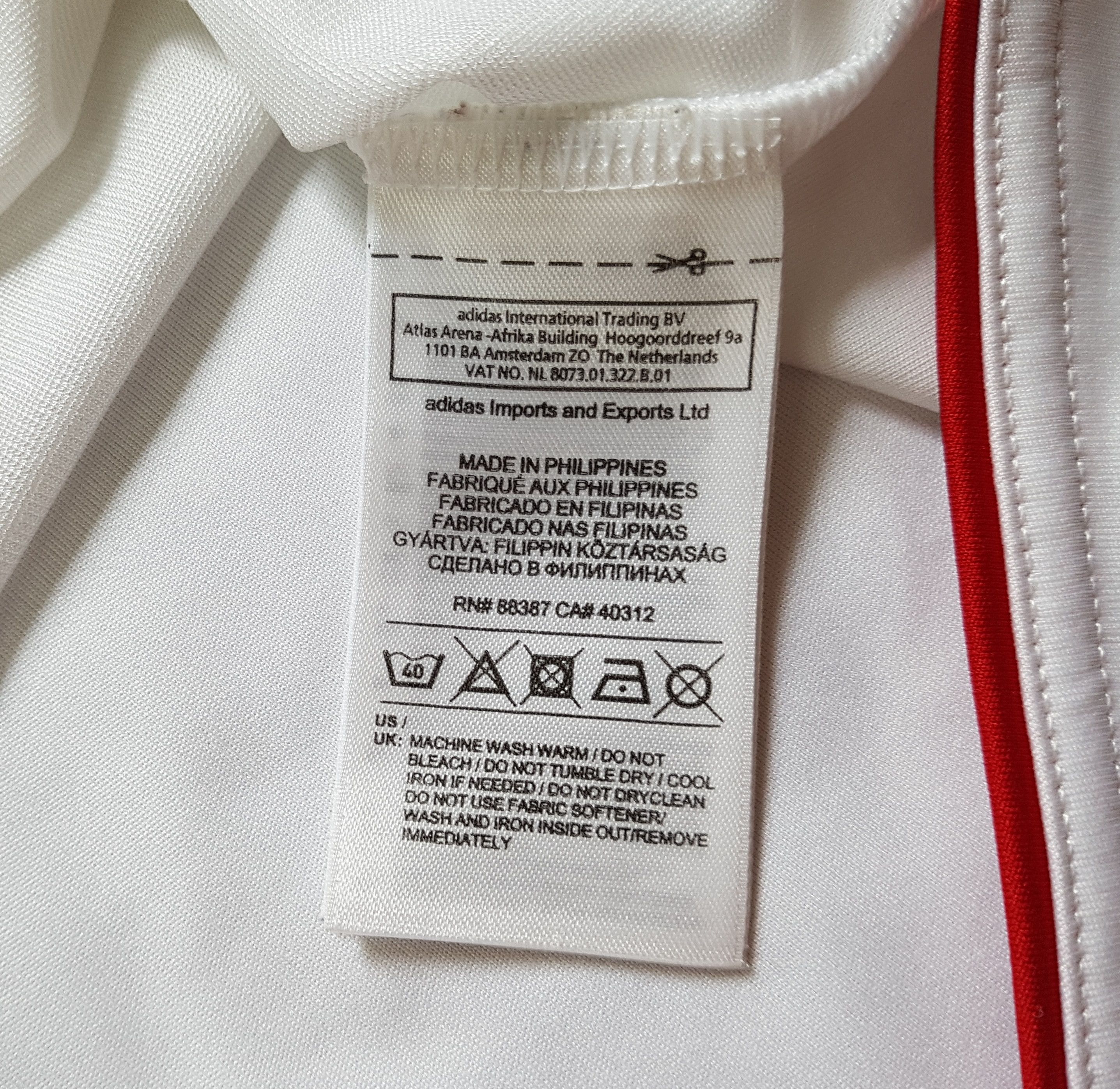 Adidas Milan AC 2011 Football Soccer Jersey Shirt Away Adidas Size US XS / EU 42 / 0 - 12 Thumbnail