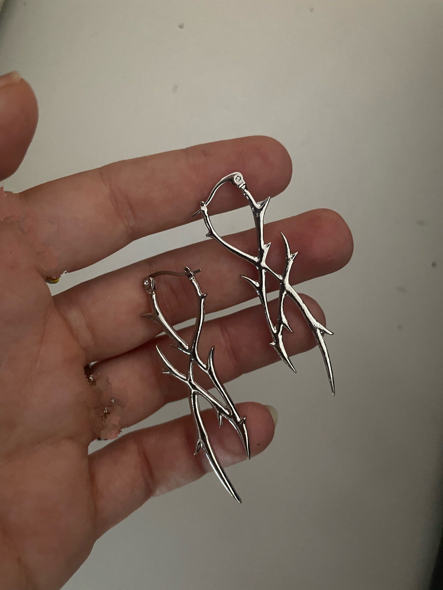 Jewelry 2PCS Thorns Pendant Earrings Size ONE SIZE - 2 Thumbnail