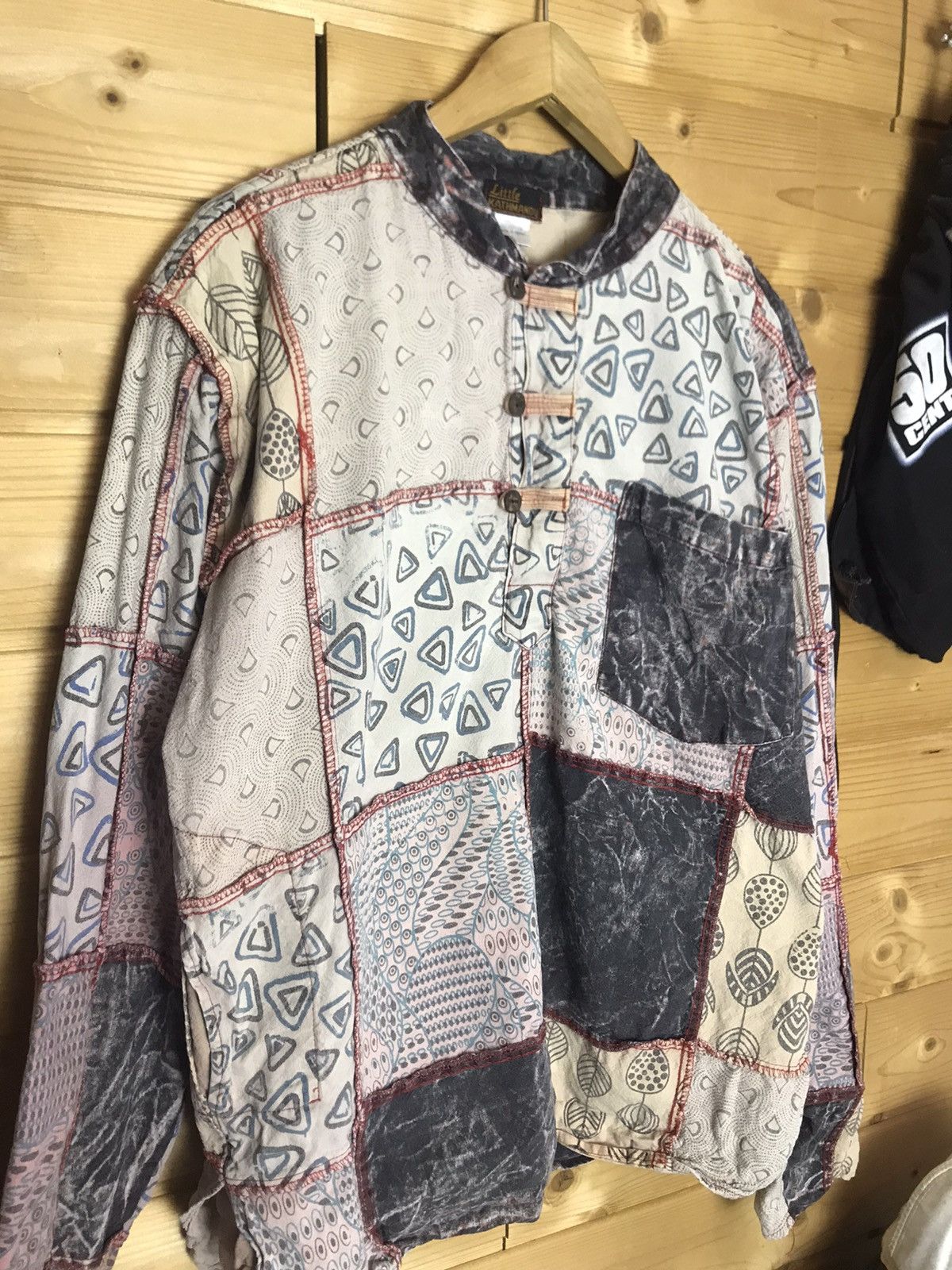 Vintage Vintage Little Kathmandu patchwork light jacket Size US L / EU 52-54 / 3 - 3 Thumbnail