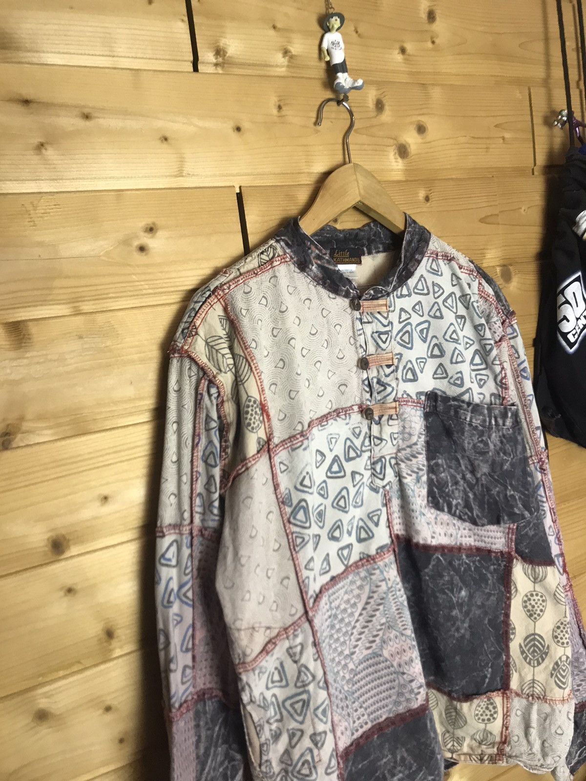 Vintage Vintage Little Kathmandu patchwork light jacket Size US L / EU 52-54 / 3 - 2 Thumbnail