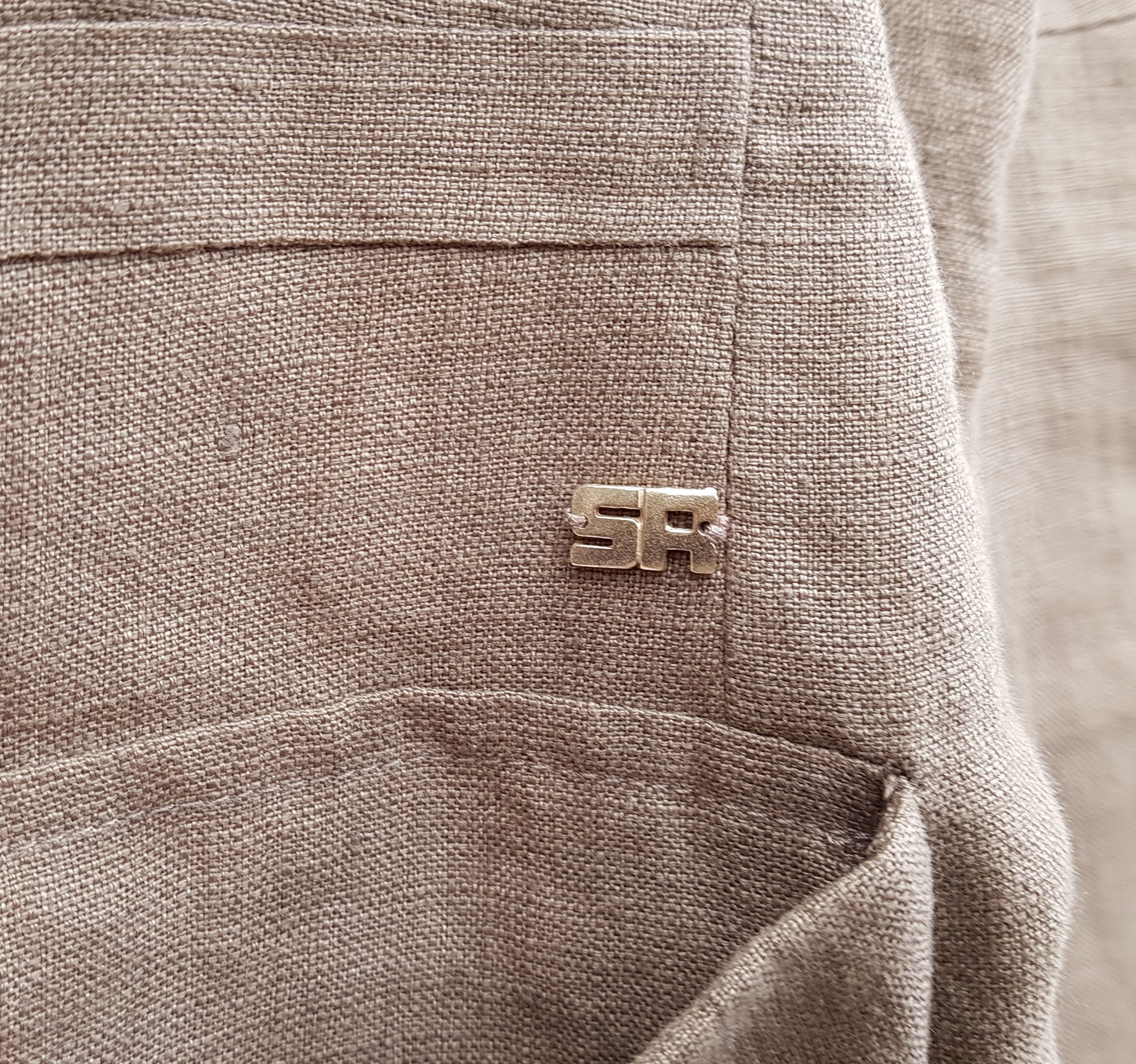 Sonia Rykiel Sonia Rykiel Paris Linen Blazer Jacket made in France Size M / US 6-8 / IT 42-44 - 6 Thumbnail