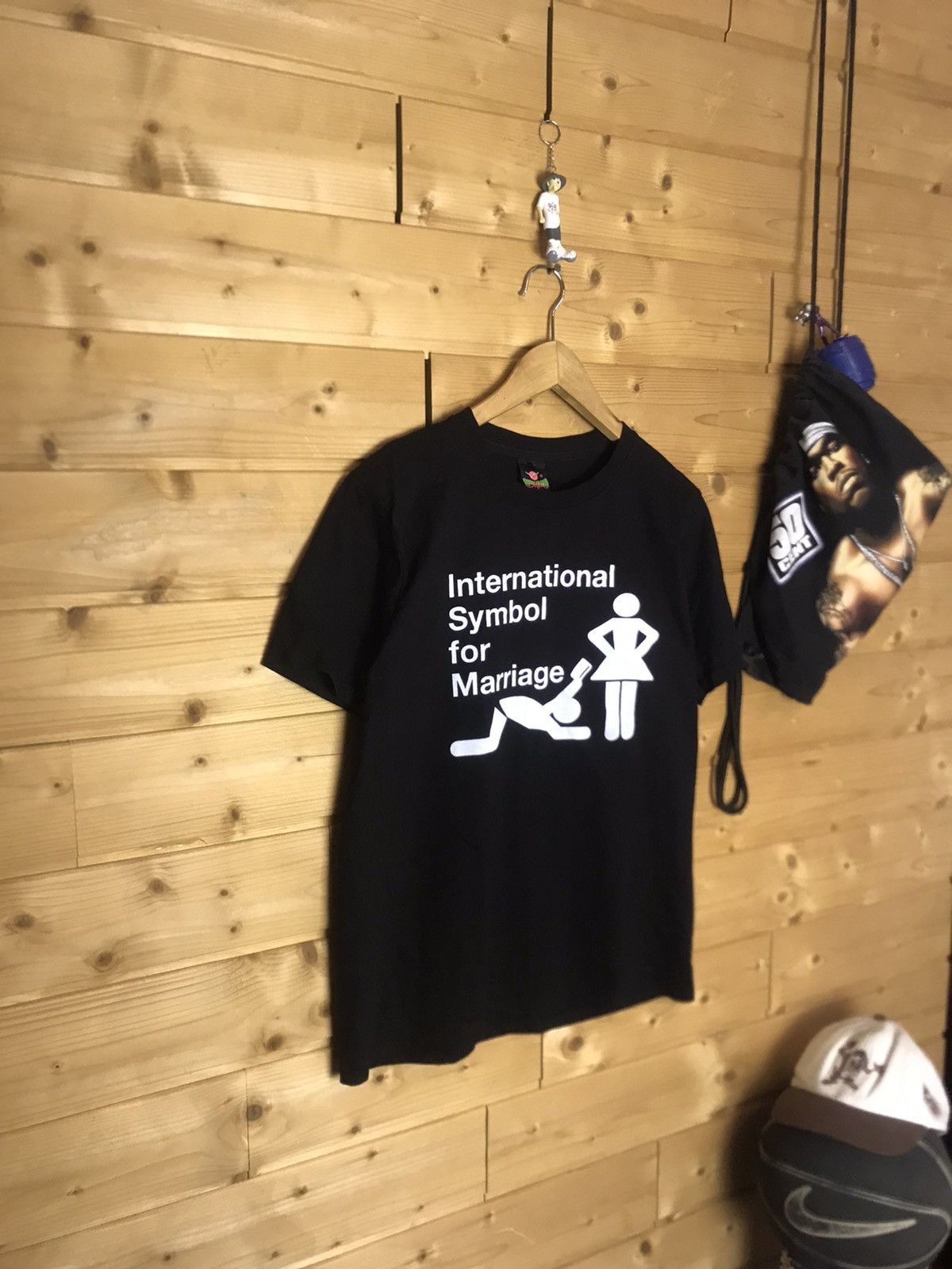 Vintage Vintage international symbol for marriage humor t-shirt Size US M / EU 48-50 / 2 - 1 Thumbnail