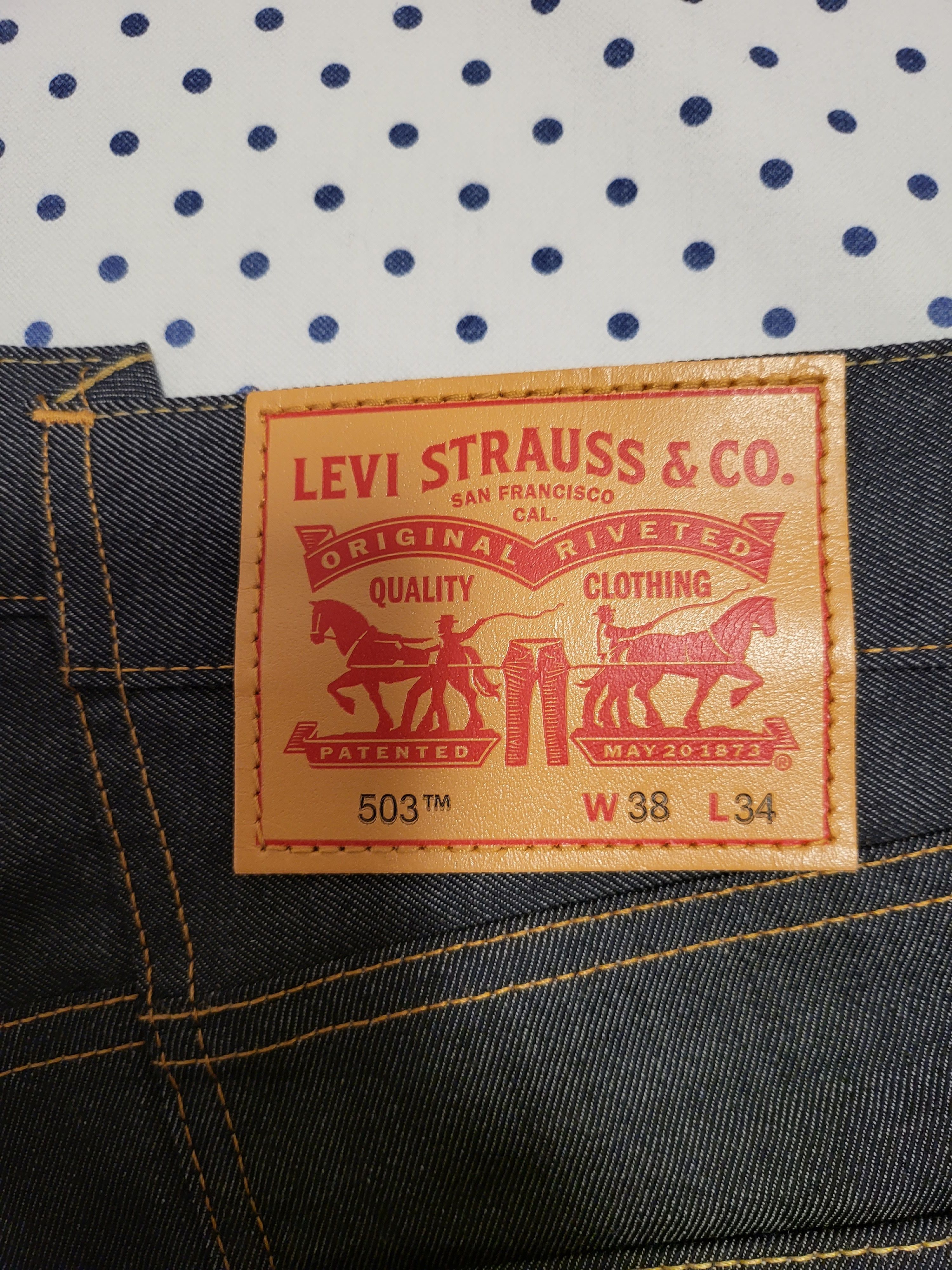 Junya Watanabe Levis 503 Wool Slim-Fit Jeans Size US 36 / EU 52 - 6 Thumbnail