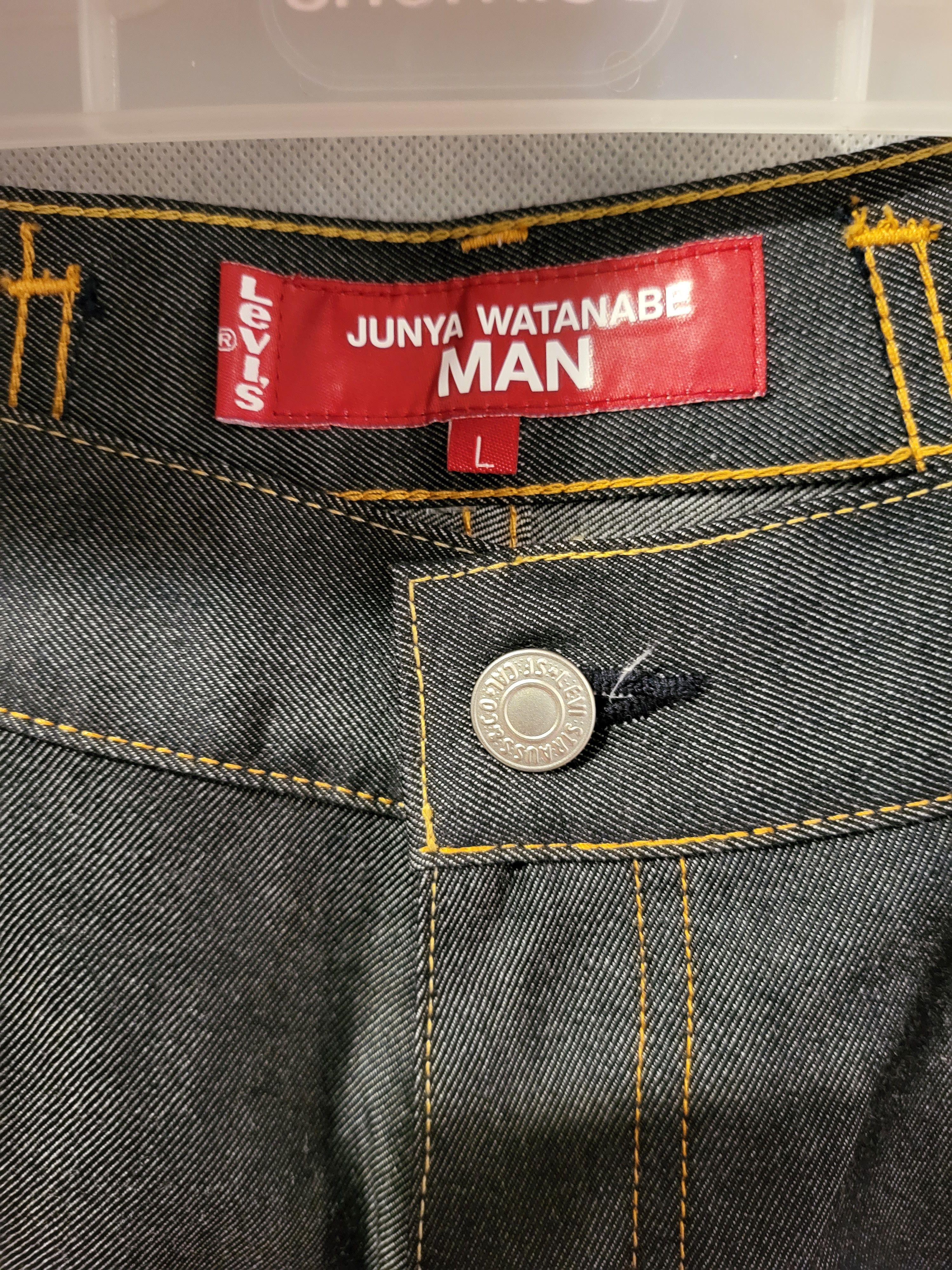 Junya Watanabe Levis 503 Wool Slim-Fit Jeans Size US 36 / EU 52 - 4 Thumbnail
