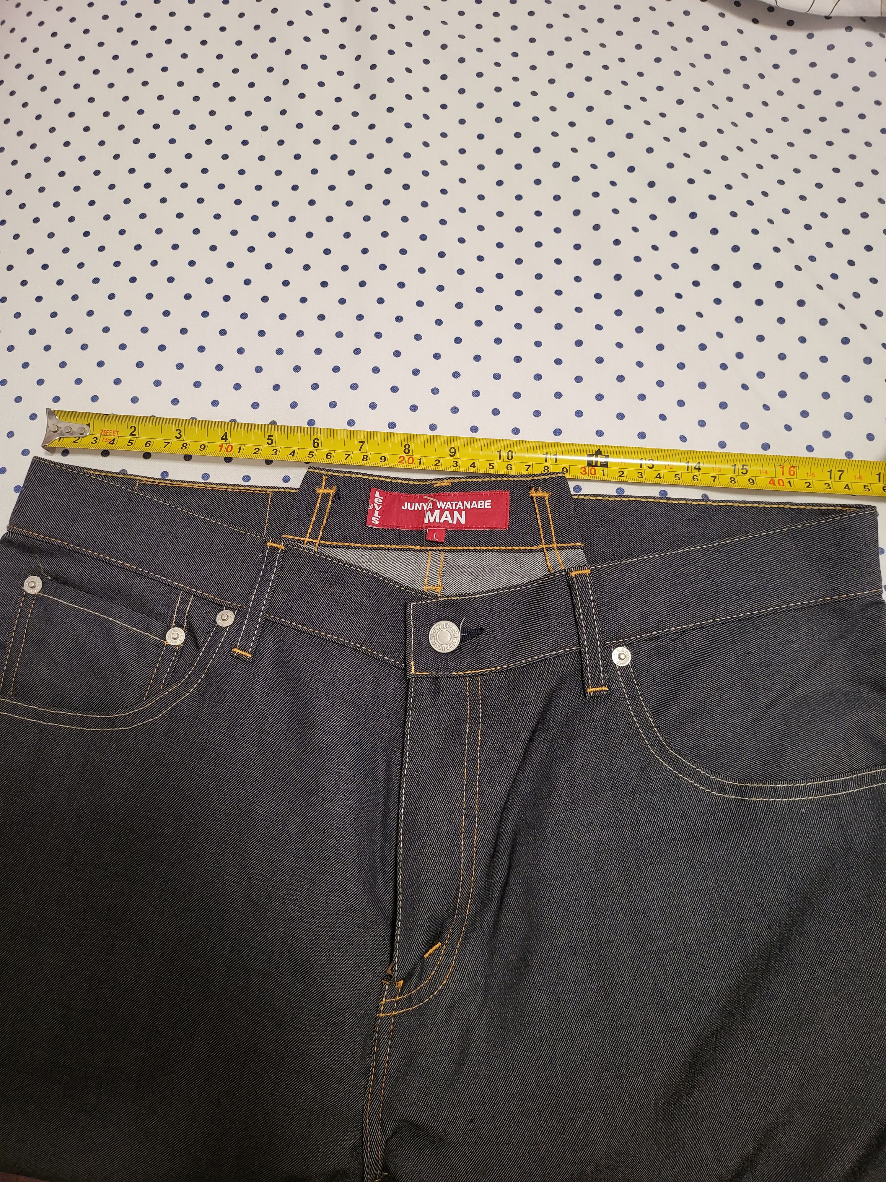 Junya Watanabe Levis 503 Wool Slim-Fit Jeans Size US 36 / EU 52 - 10 Thumbnail