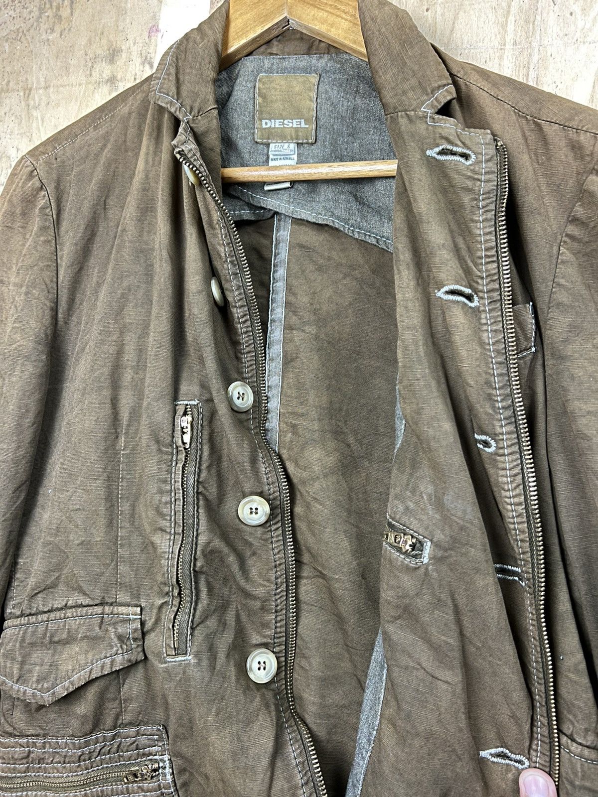 Diesel Sun faded diesel multipocket casual design Size US S / EU 44-46 / 1 - 9 Thumbnail