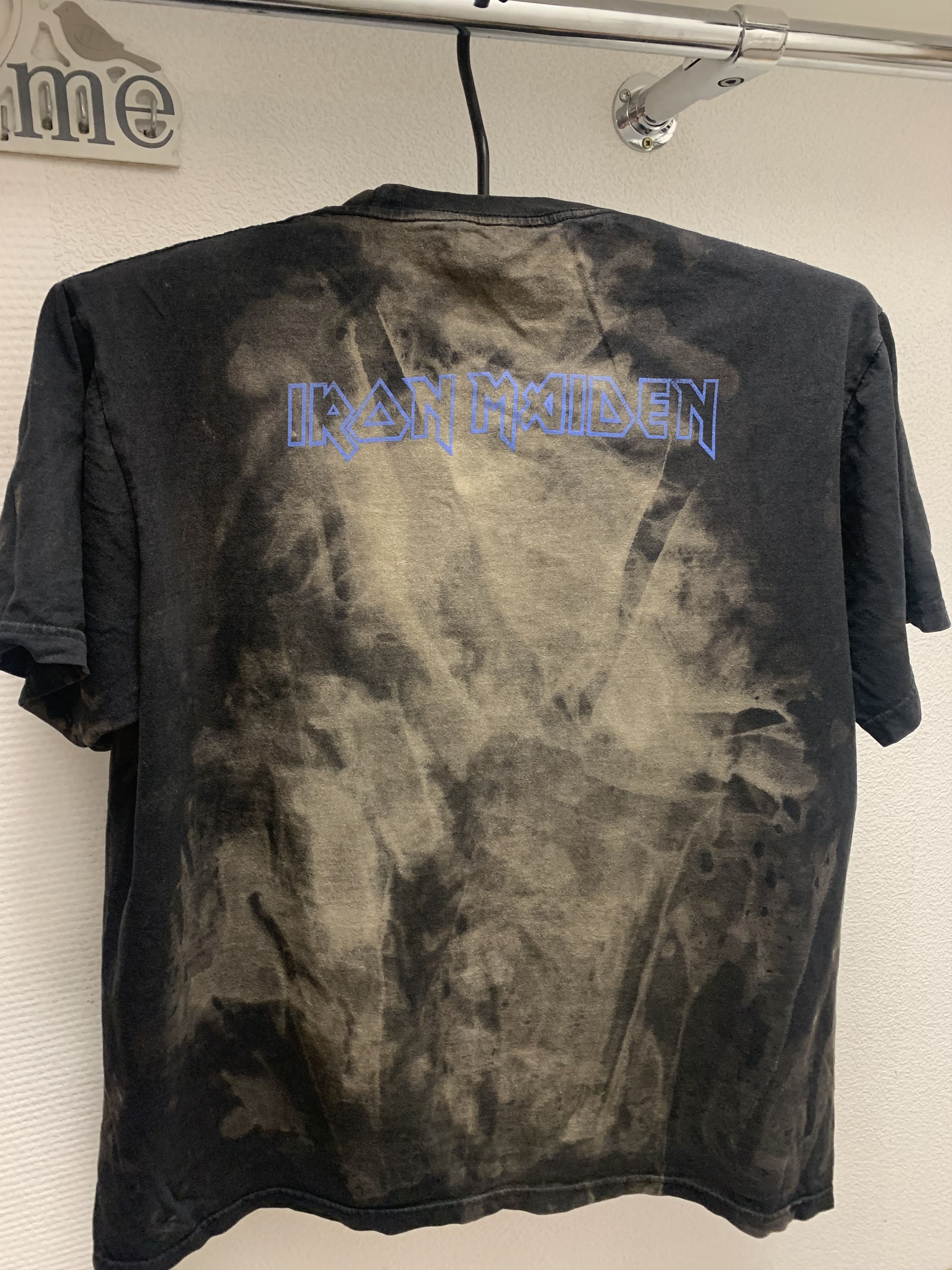 Band Tees Iron Maiden big logo tie die T-Shirt L band tee rock Size US L / EU 52-54 / 3 - 4 Thumbnail