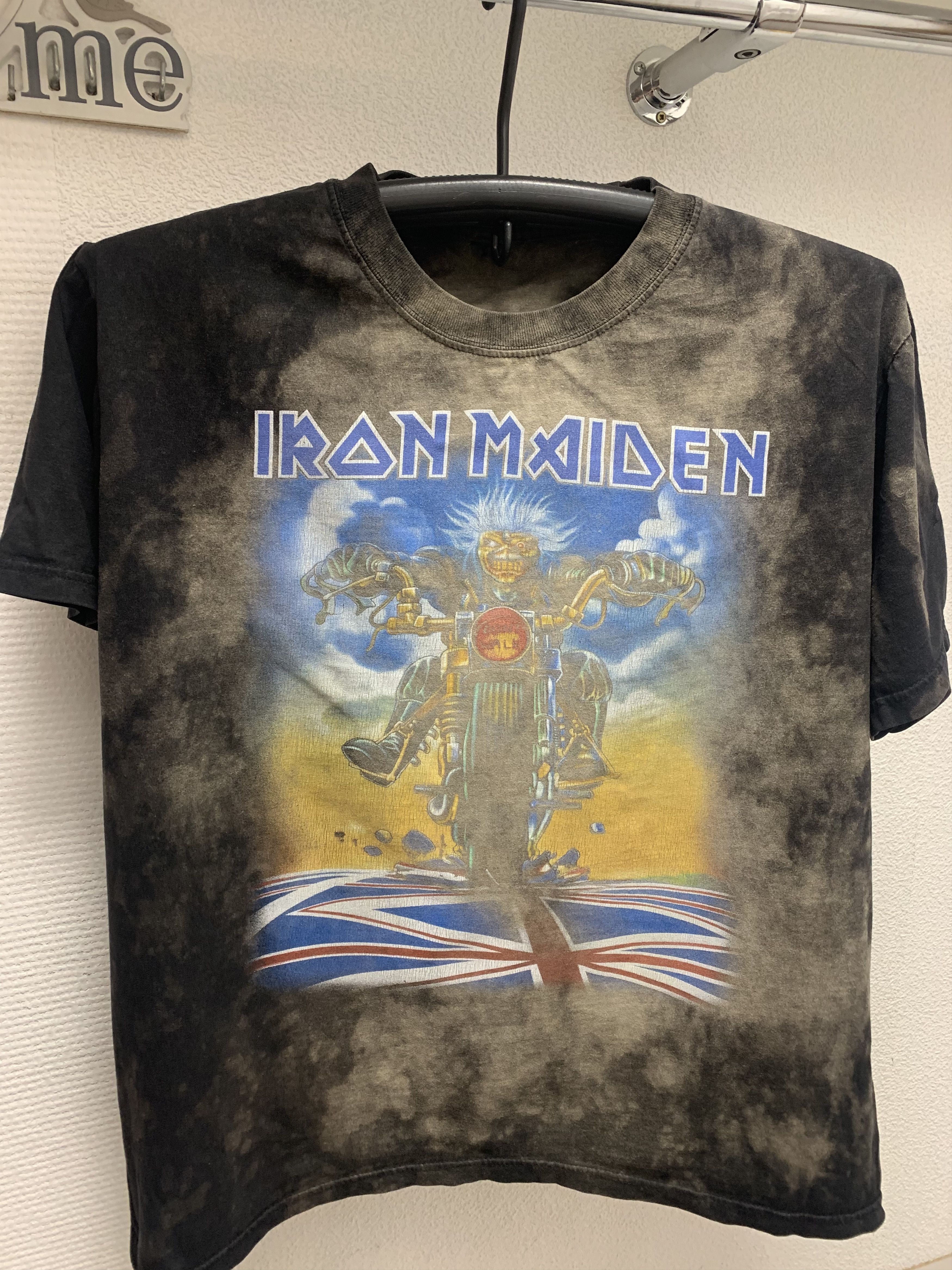 Band Tees Iron Maiden big logo tie die T-Shirt L band tee rock Size US L / EU 52-54 / 3 - 1 Thumbnail