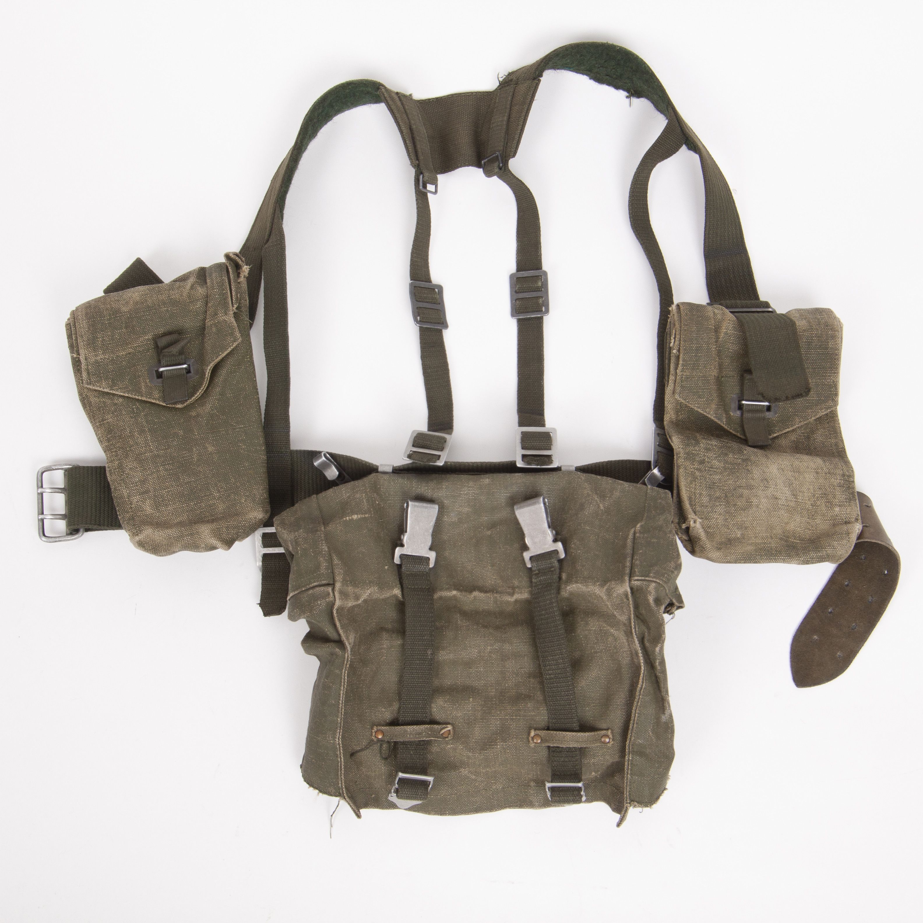 Japanese Brand × Vintage Vintage Military Vest Bag Tactical Pocket Strap Handmade Size US M / EU 48-50 / 2 - 1 Thumbnail