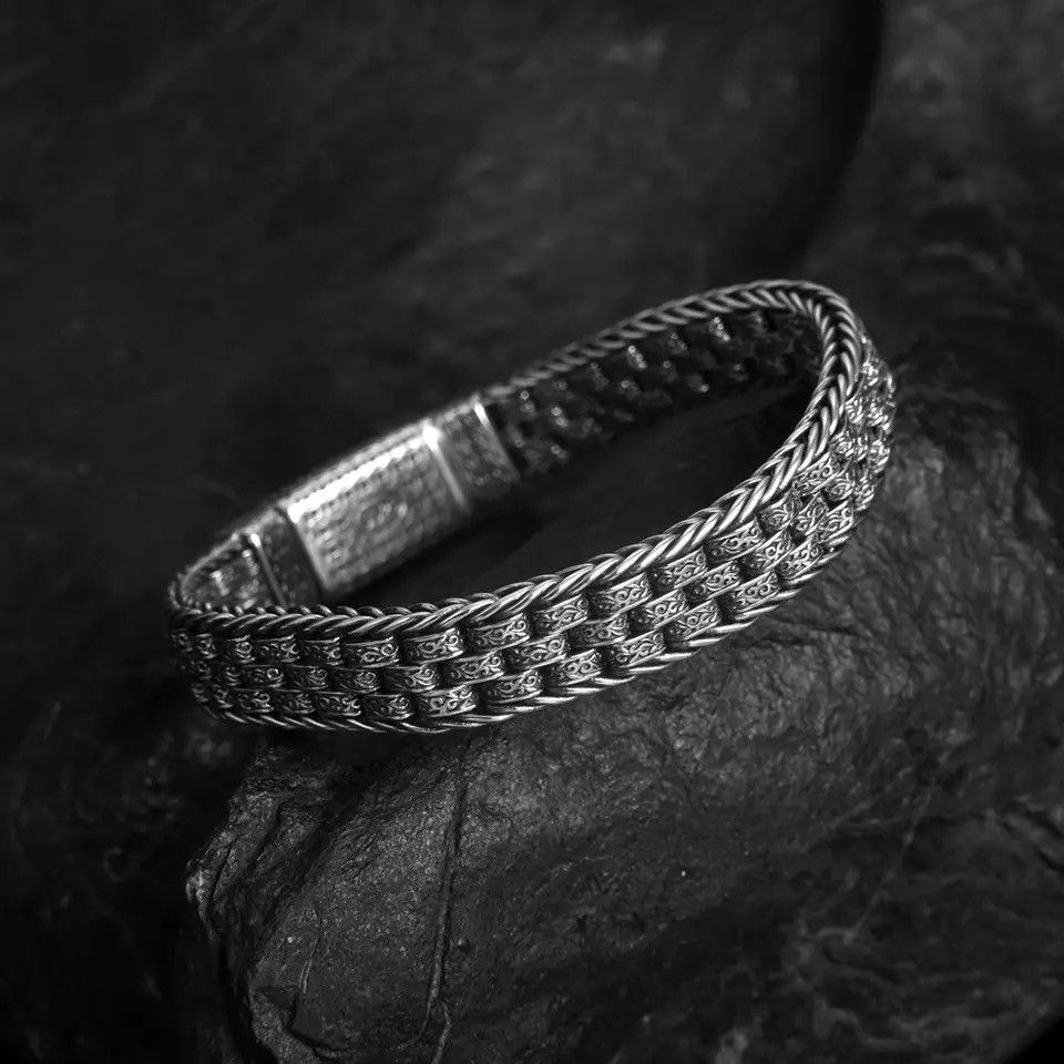 Jewelry Hand-woven Men's Bracelets Size ONE SIZE - 2 Thumbnail