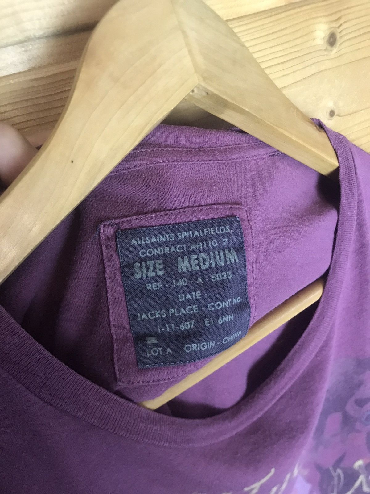 Allsaints Allsaints graphics t-shirt Size US M / EU 48-50 / 2 - 6 Thumbnail
