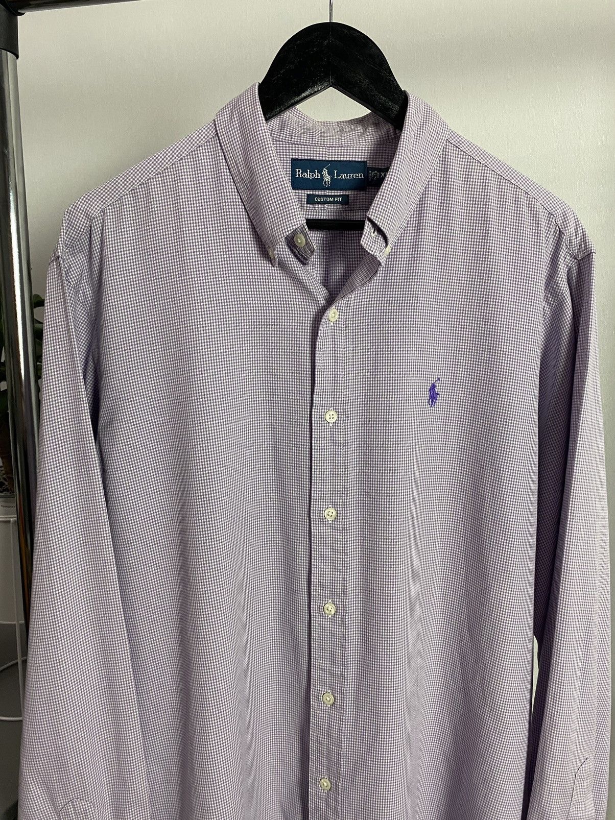 Polo Ralph Lauren × Vintage Ralph Lauren Polo Long Sleeve Shirt Size US XL / EU 56 / 4 - 2 Thumbnail